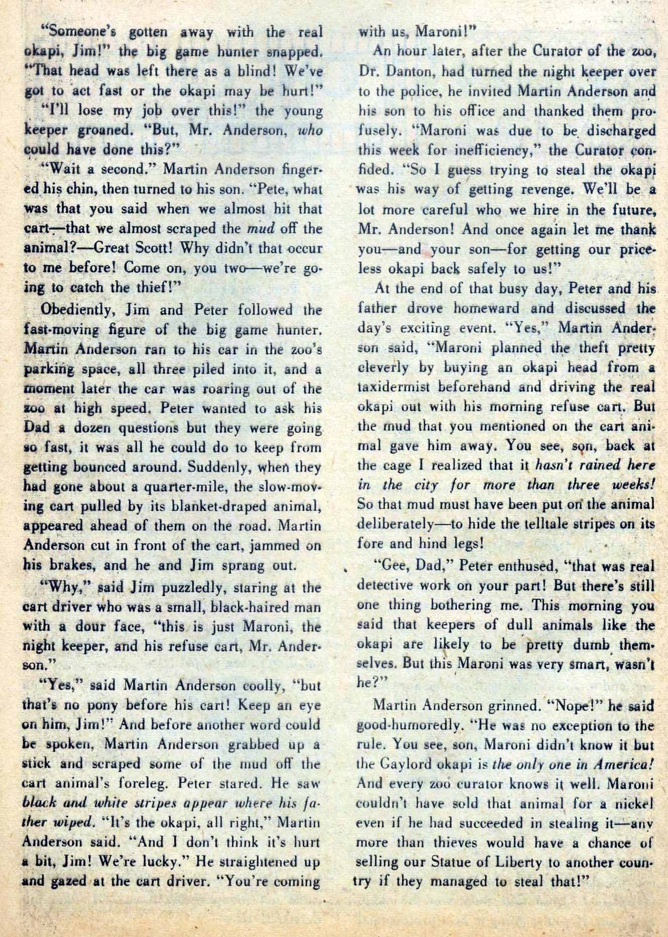 Read online Sensation (Mystery) Comics comic -  Issue #59 - 40