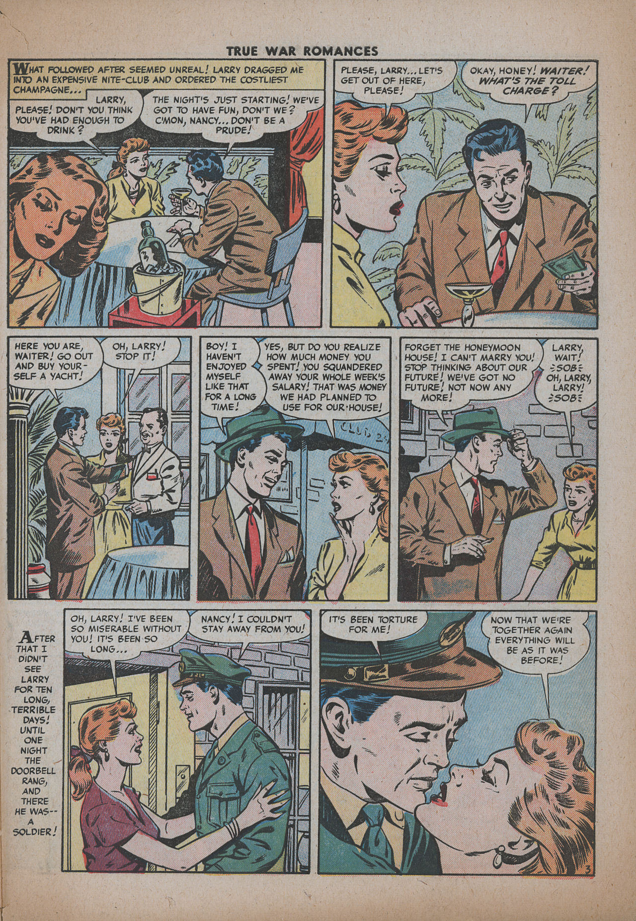 Read online True War Romances comic -  Issue #19 - 29