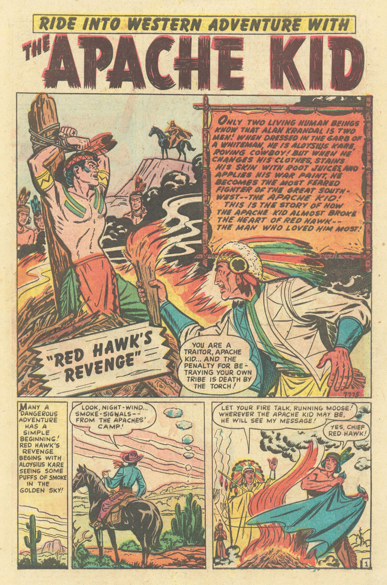 Read online Apache Kid comic -  Issue #2 - 3