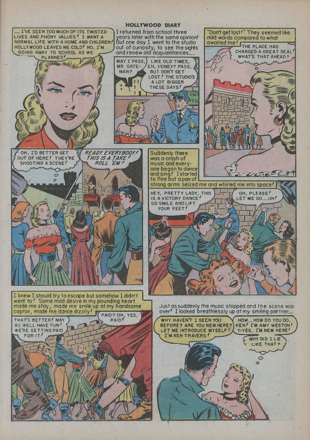 Read online Hollywood Diary comic -  Issue #5 - 28