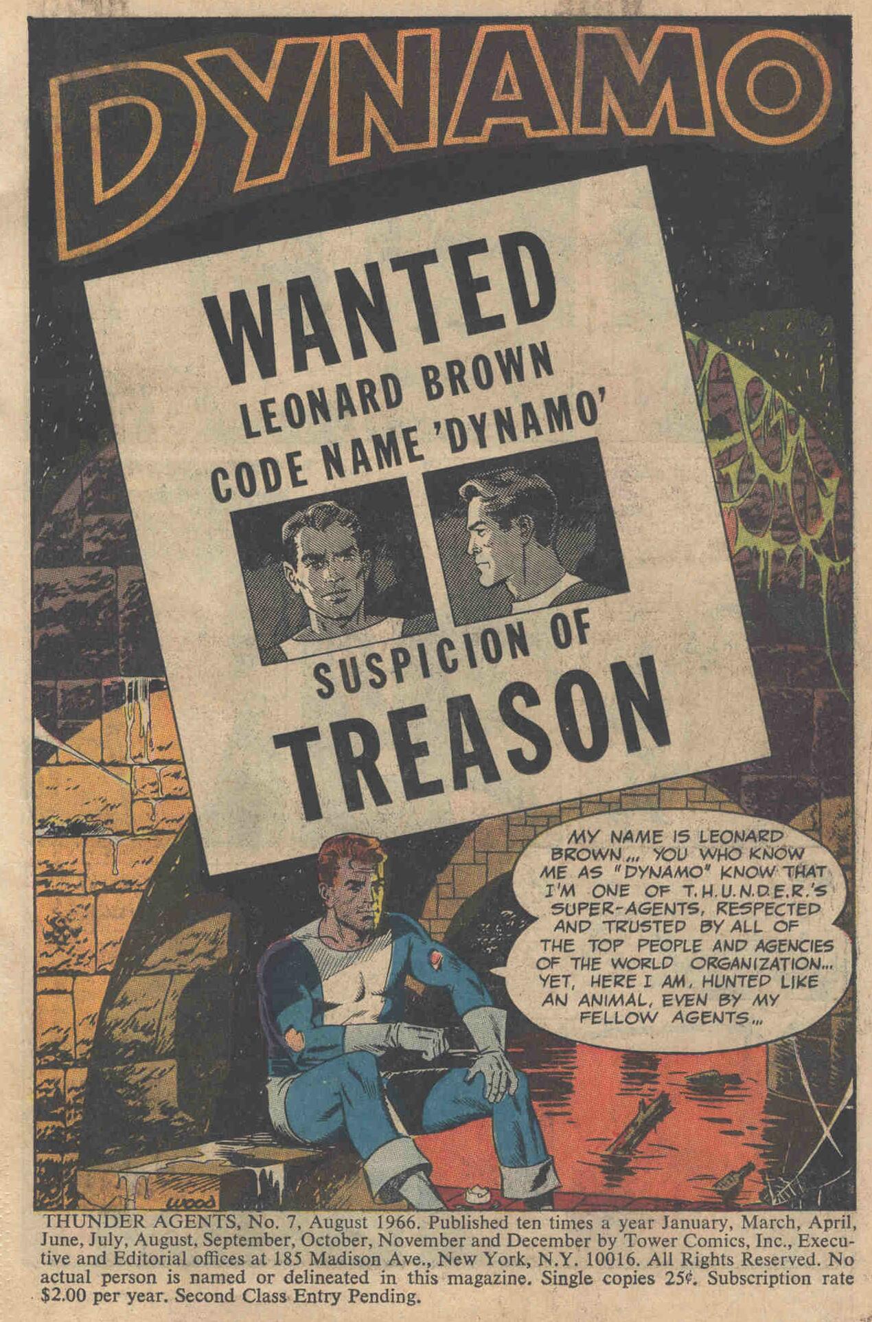 Read online T.H.U.N.D.E.R. Agents (1965) comic -  Issue #7 - 3
