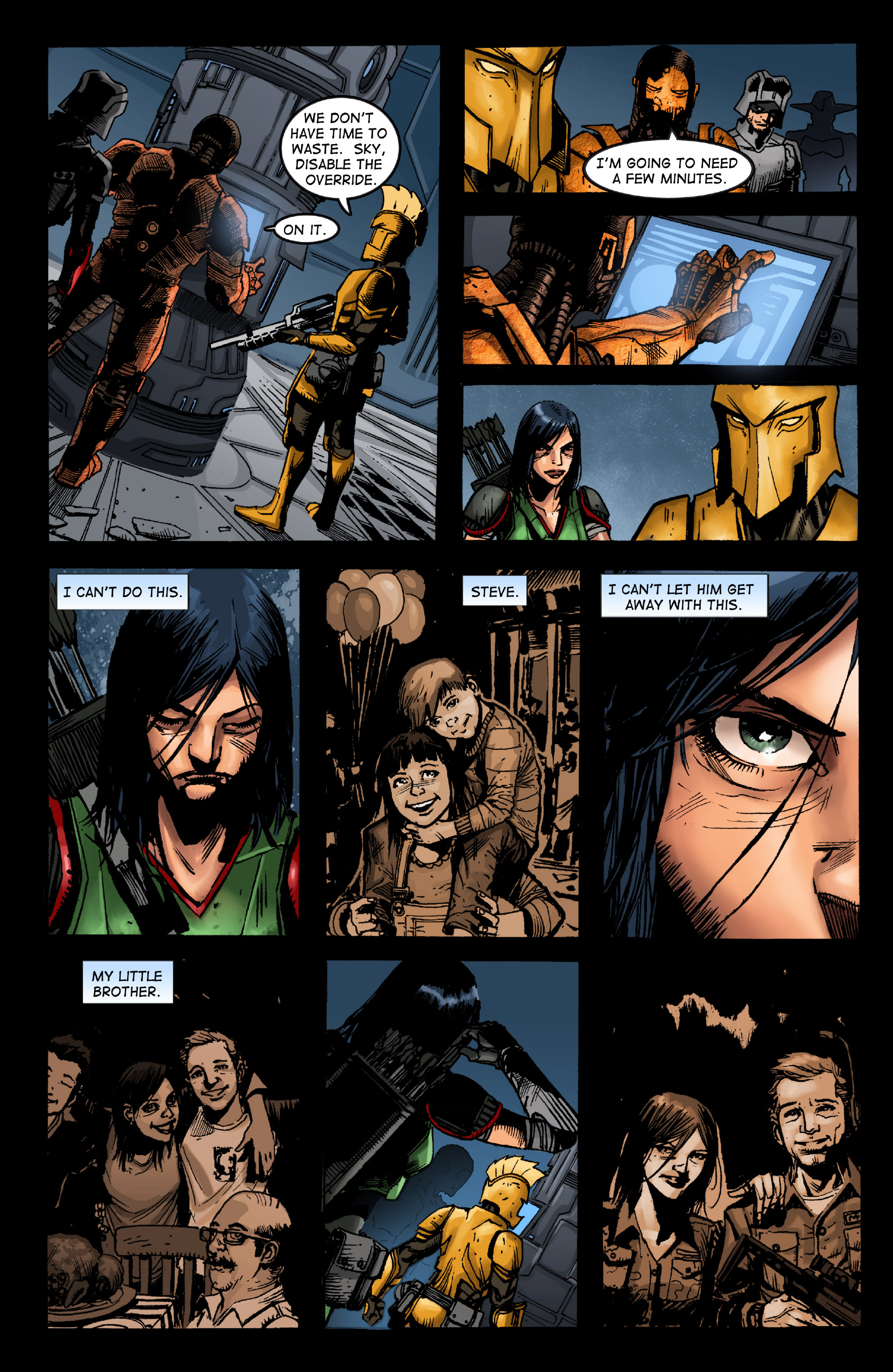 Read online The Heroes of Echo Company comic -  Issue #3 - 21