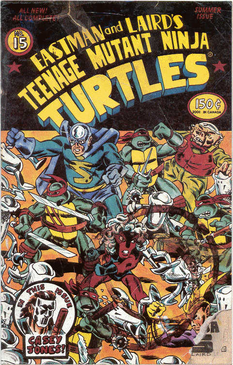 Read online Teenage Mutant Ninja Turtles (1984) comic -  Issue #15 - 1
