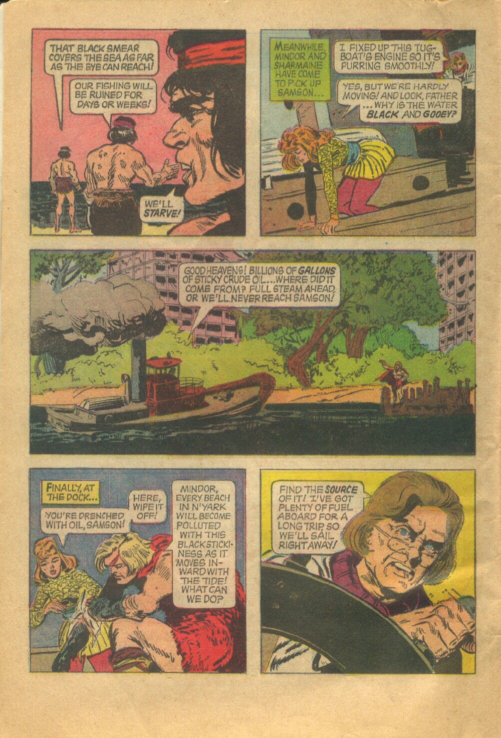 Read online Mighty Samson (1964) comic -  Issue #14 - 6