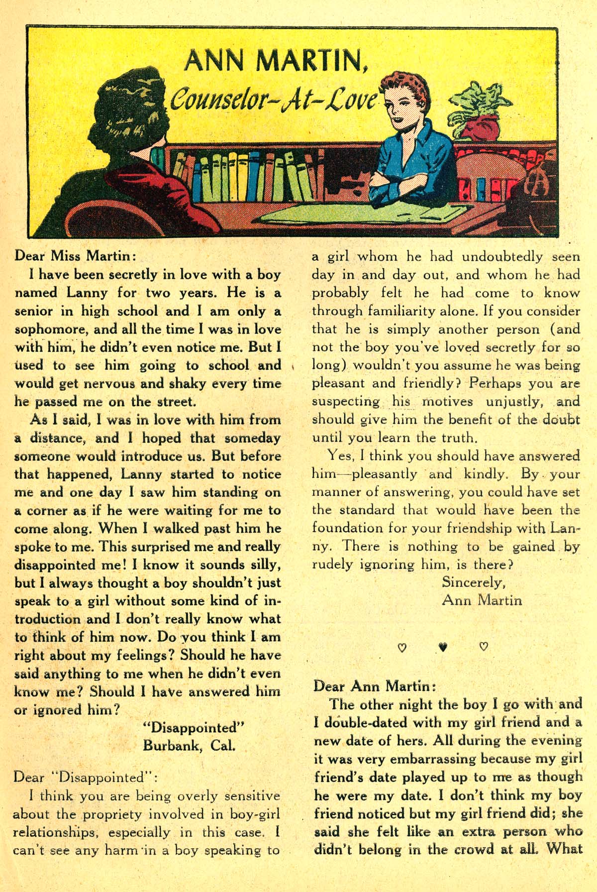 Read online Secret Hearts comic -  Issue #54 - 17