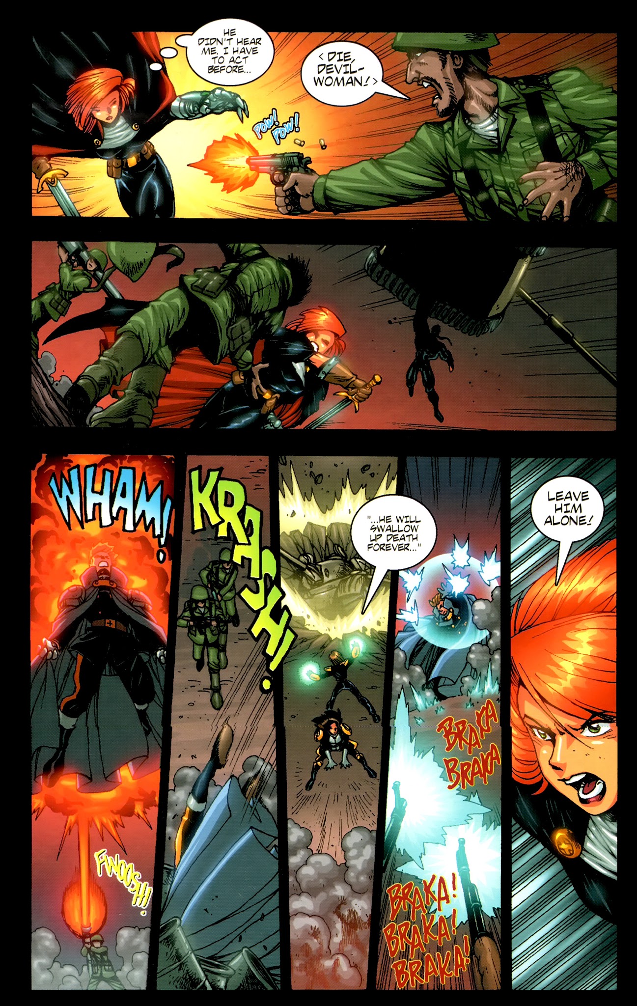 Read online Warrior Nun Areala (1999) comic -  Issue #4 - 5