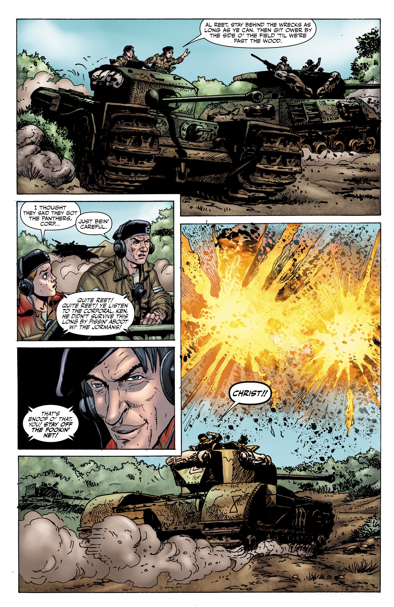 Read online Battlefields: The Tankies comic -  Issue # TPB - 40