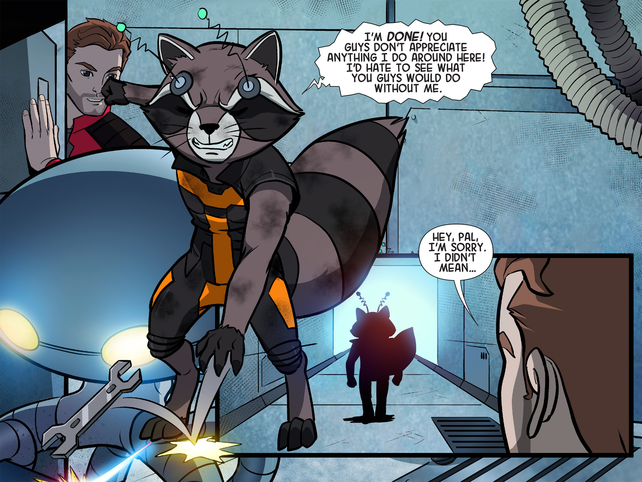 Read online Guardians of the Galaxy: Awesome Mix Infinite Comic comic -  Issue #6 - 33