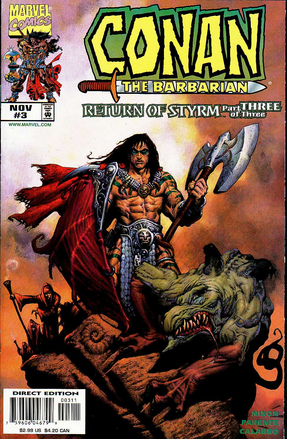 Read online Conan: Return of Styrm comic -  Issue #3 - 1
