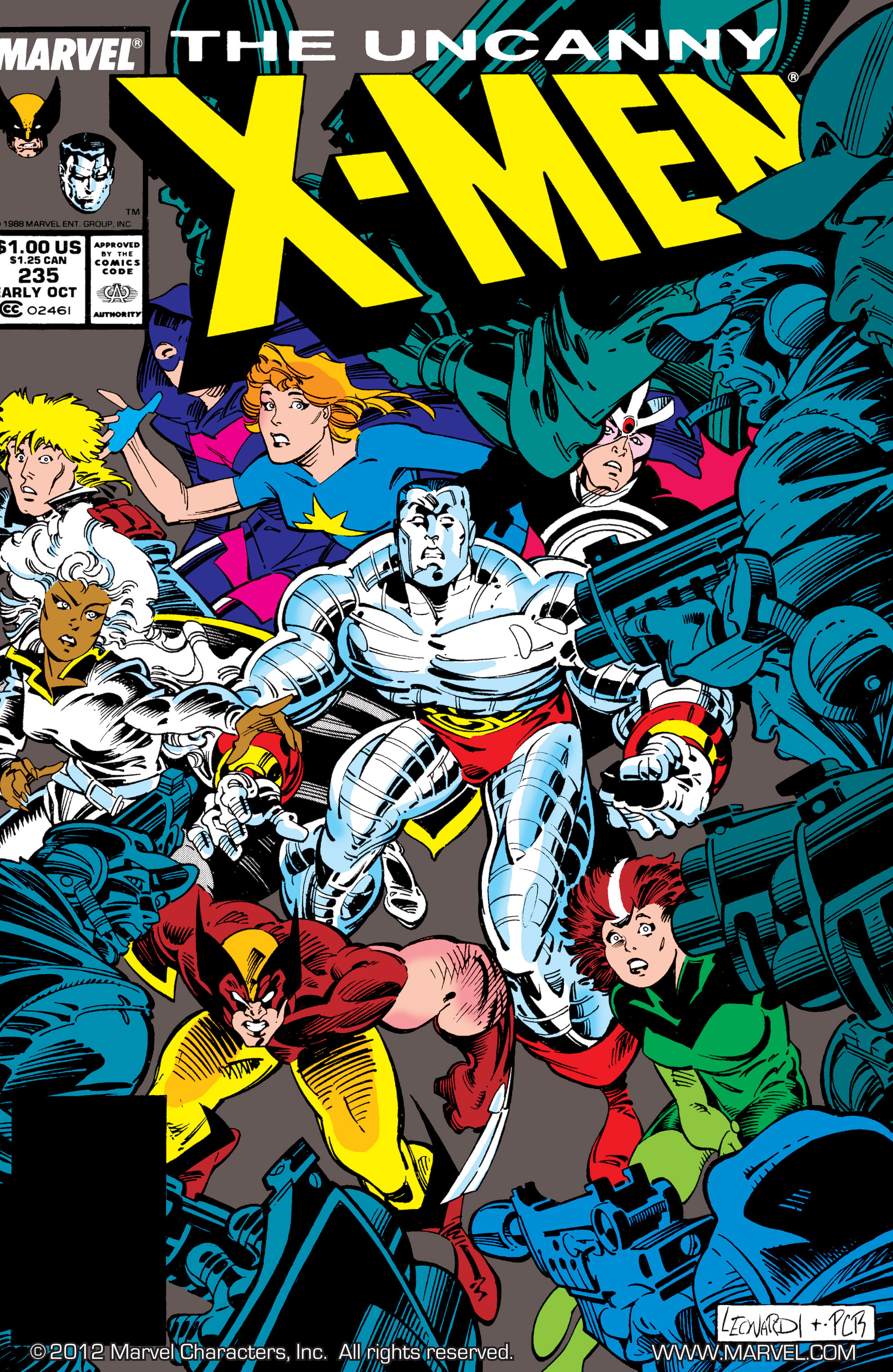 Read online Uncanny X-Men (1963) comic -  Issue #235 - 1
