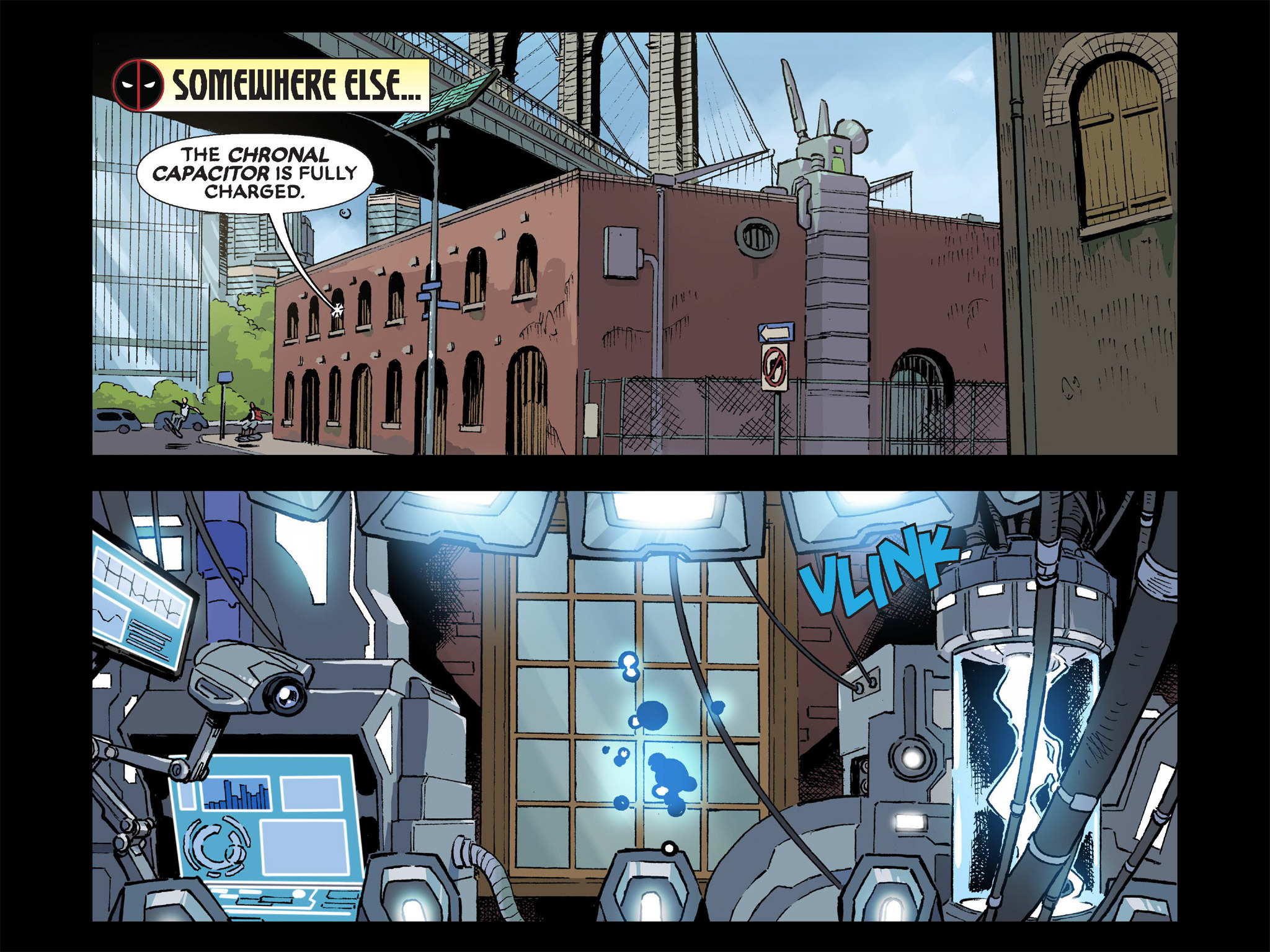 Read online Deadpool & Cable: Split Second Infinite Comic comic -  Issue #1 - 58