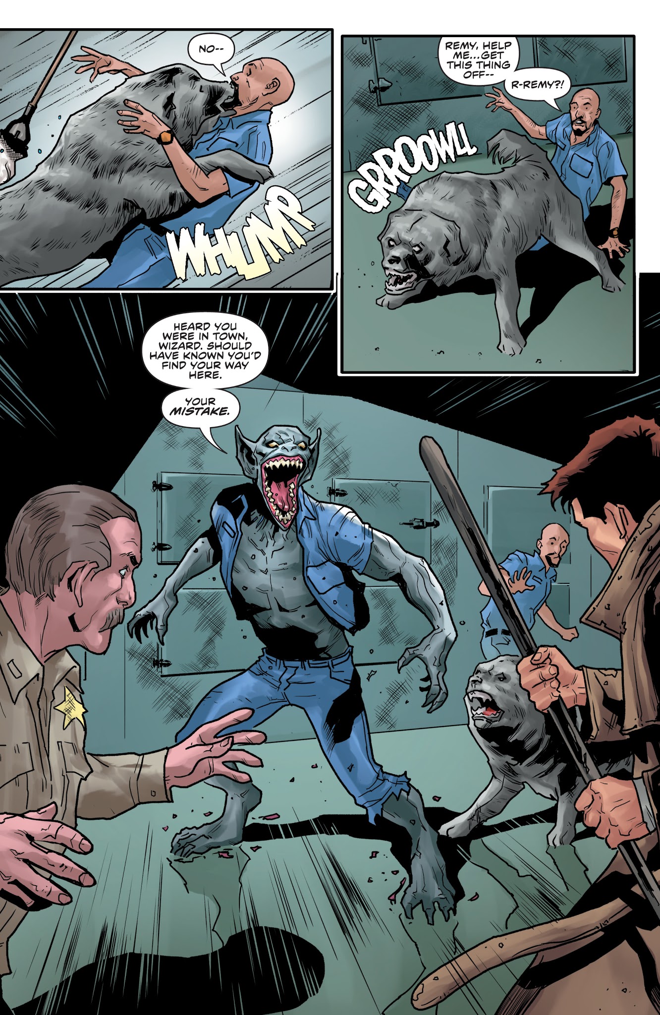 Read online Jim Butcher's The Dresden Files: Dog Men comic -  Issue #4 - 18