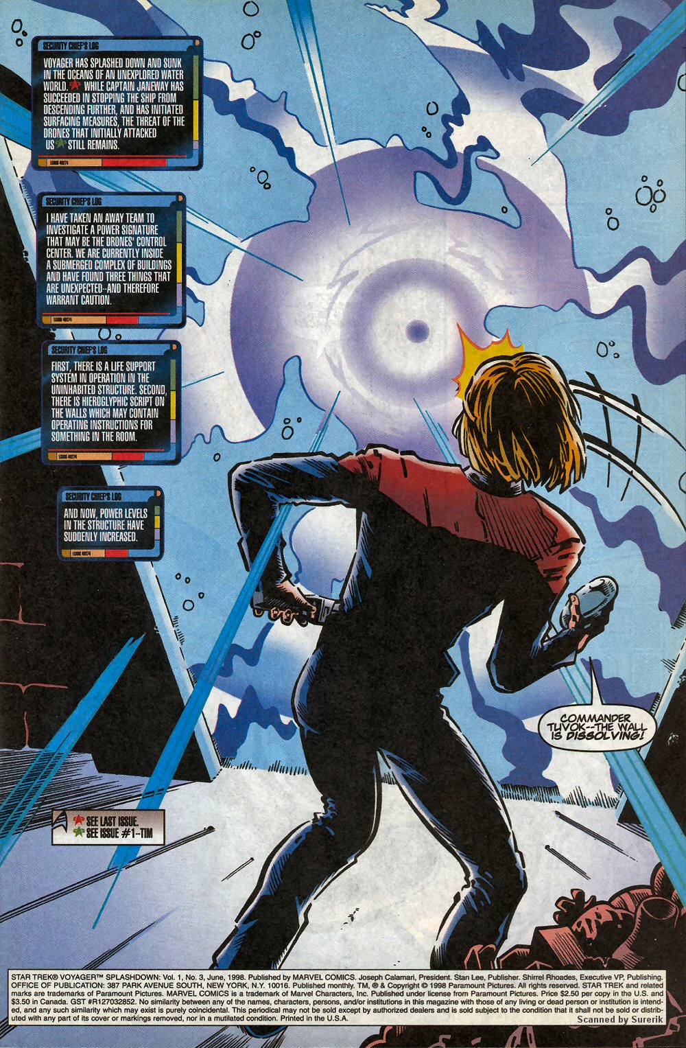 Read online Star Trek: Voyager--Splashdown comic -  Issue #3 - 4
