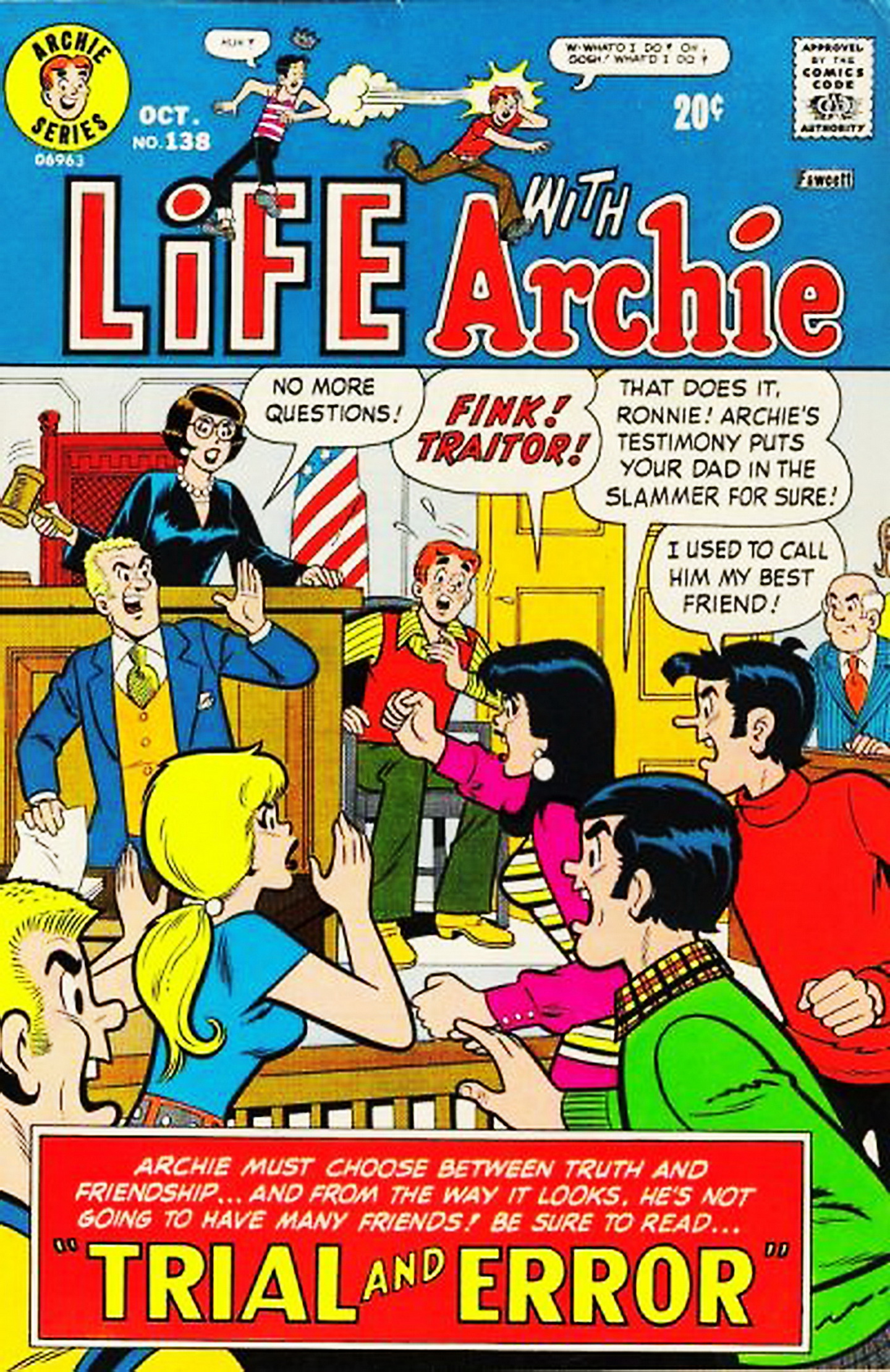 Read online Life With Archie (1958) comic -  Issue #138 - 1