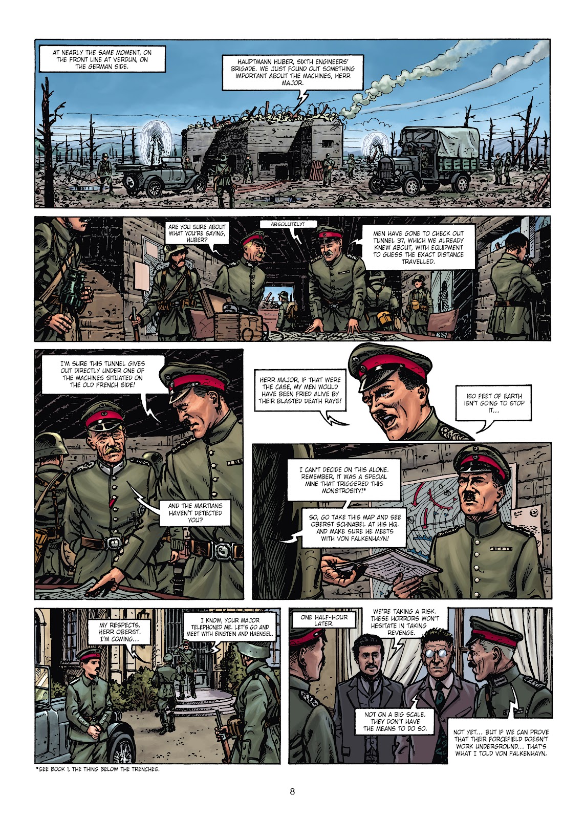 War of the World War One Vol. 3: The Monsters from Mars issue Full - Page 8