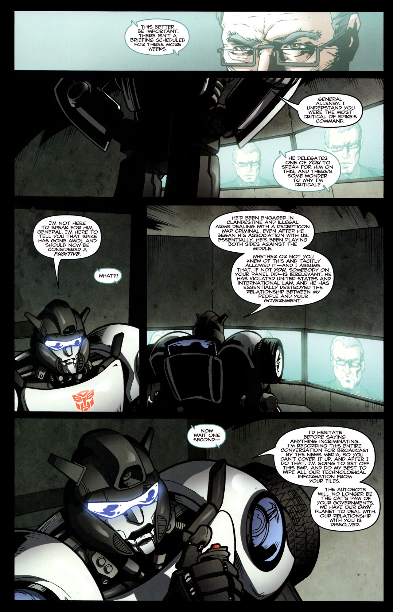 Read online The Transformers (2009) comic -  Issue #29 - 22