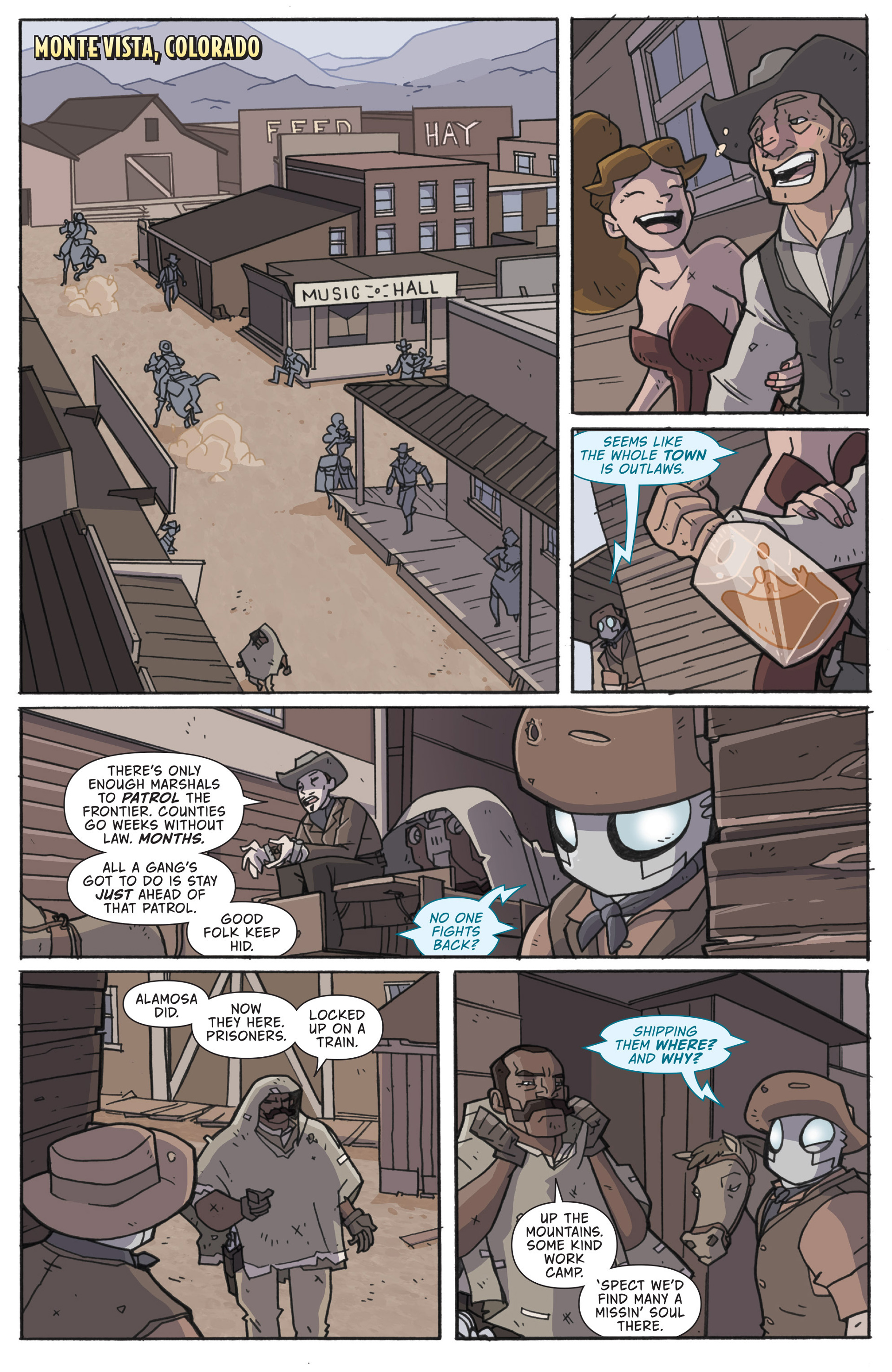 Read online Atomic Robo and the Knights of the Golden Circle comic -  Issue #3 - 3