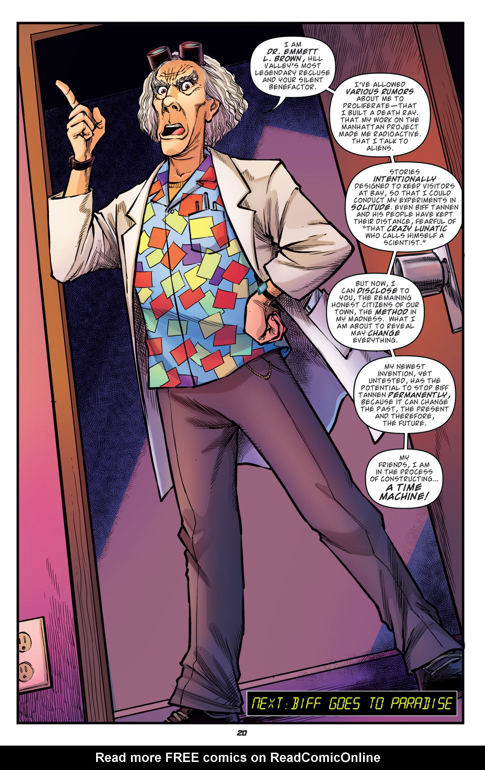 Read online Back to the Future: Biff to the Future comic -  Issue #4 - 22