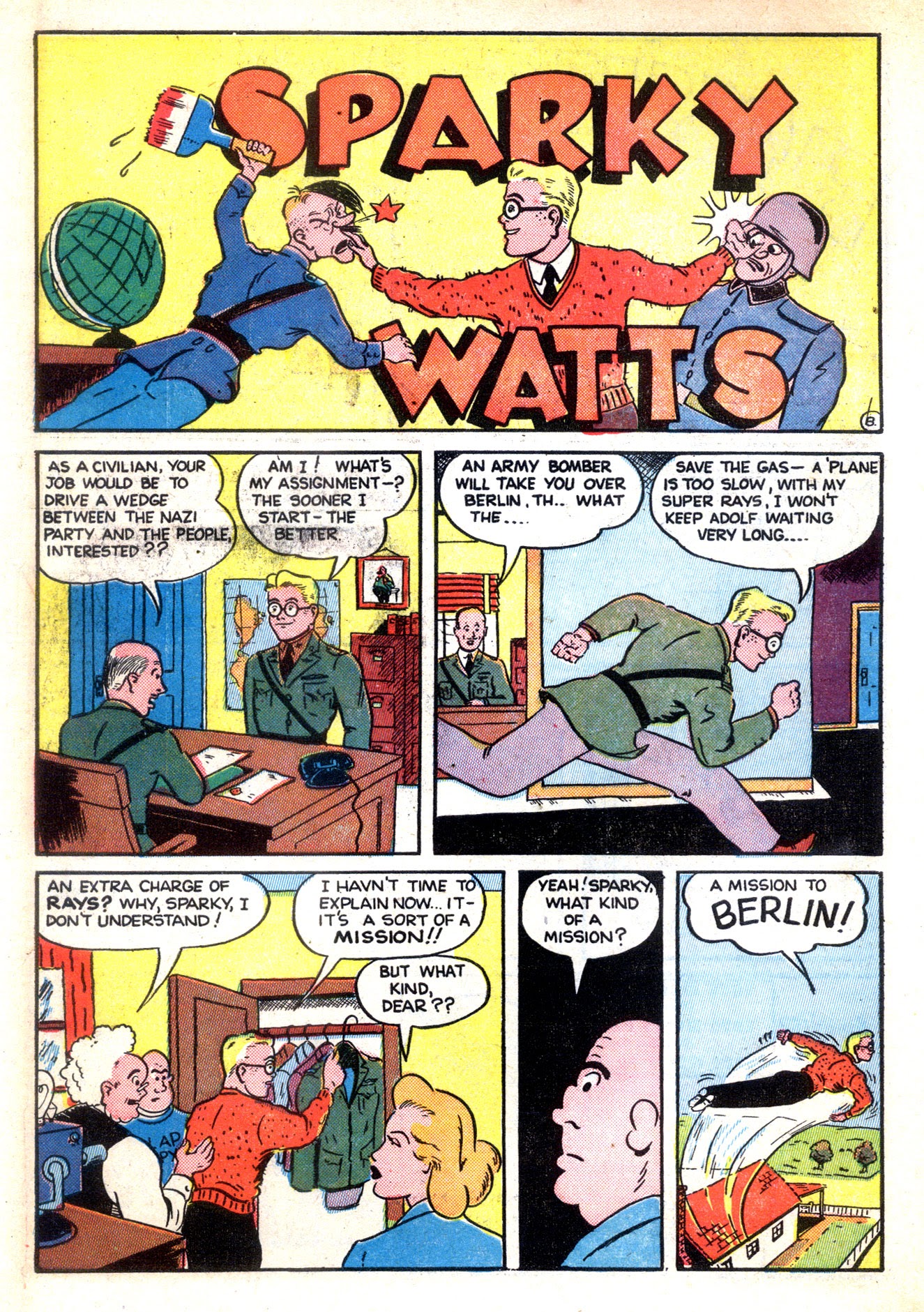 Read online Sparky Watts comic -  Issue #4 - 8