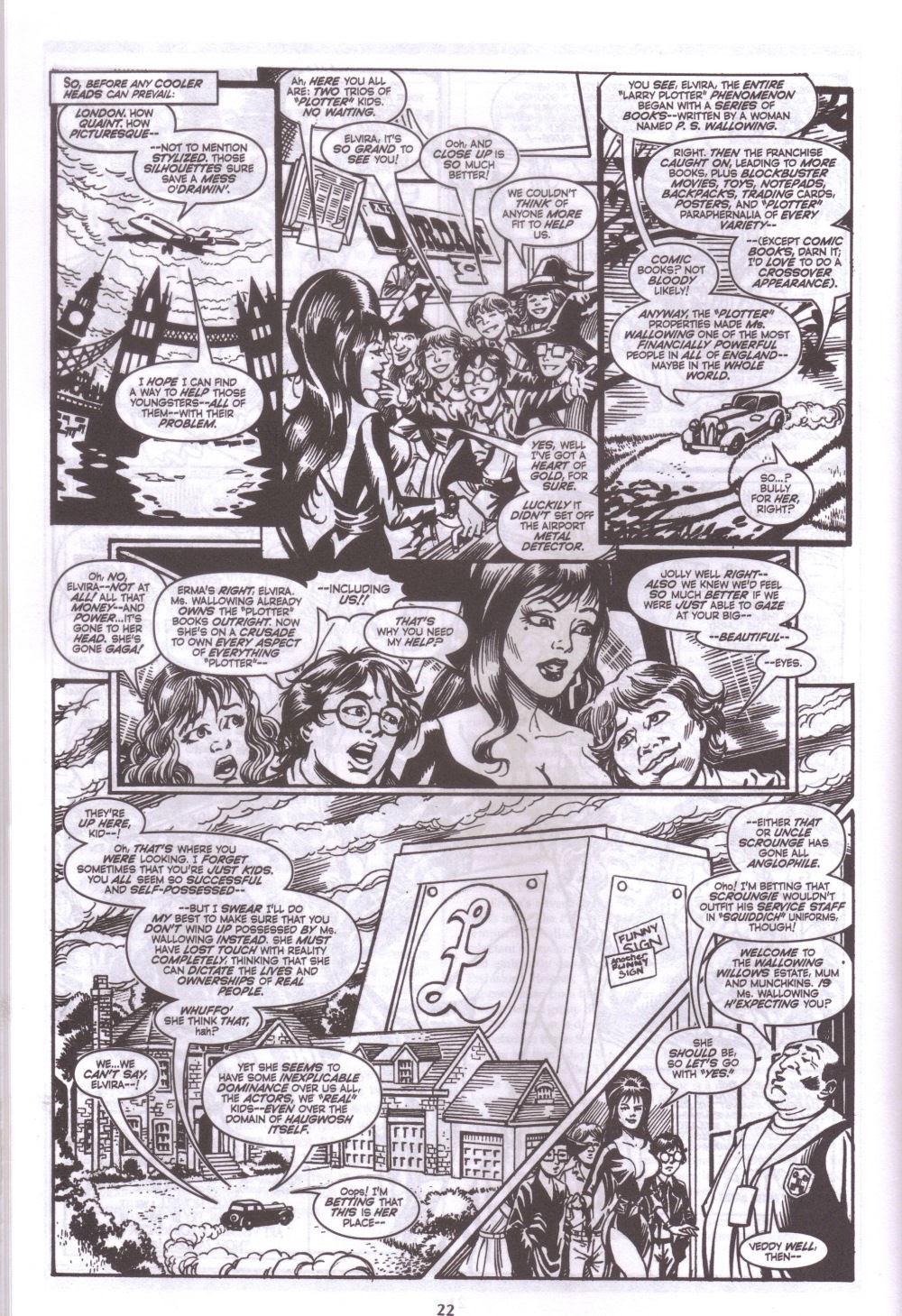 Read online Elvira, Mistress of the Dark comic -  Issue #154 - 19