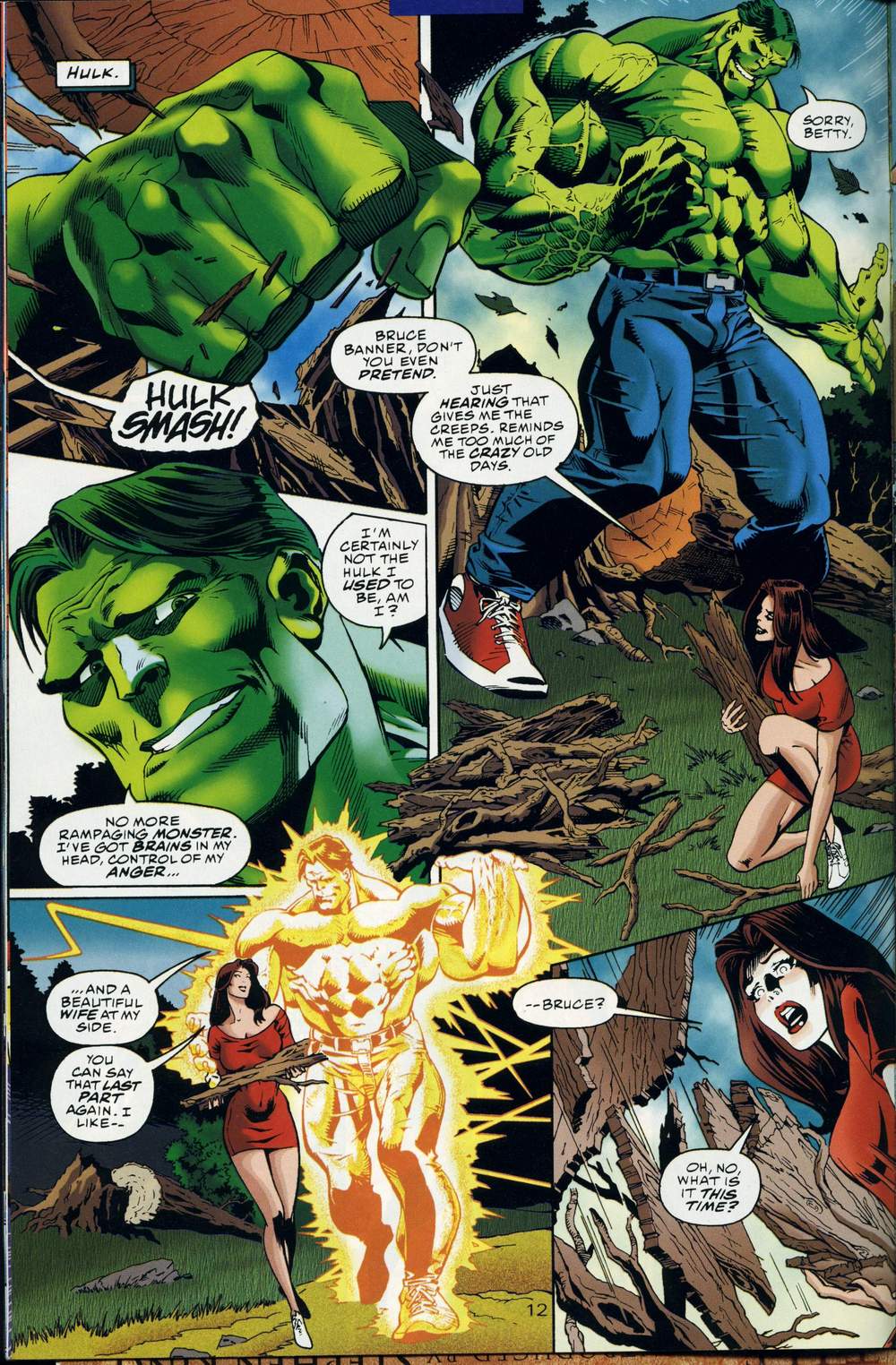 Read online DC vs. Marvel comic -  Issue #1 - 14