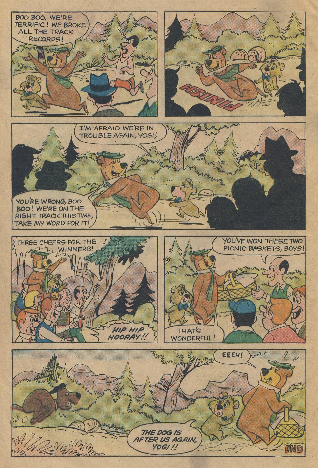 Read online Yogi Bear (1970) comic -  Issue #3 - 32