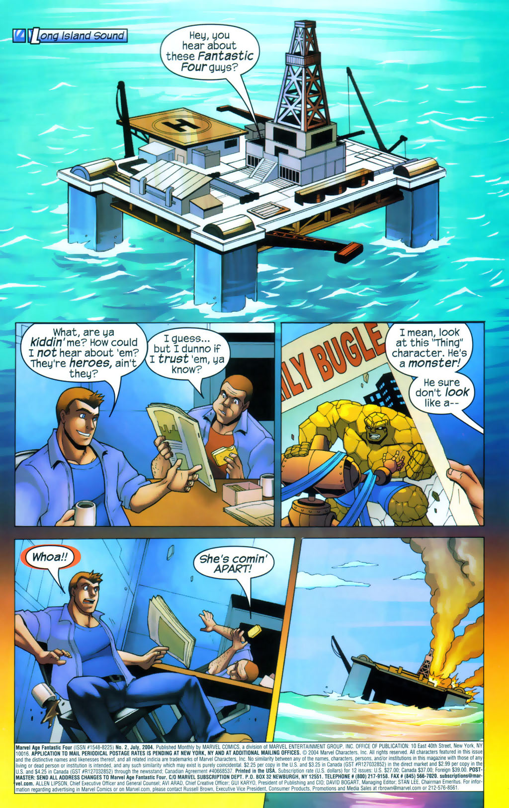 Read online Marvel Age Fantastic Four comic -  Issue #2 - 2