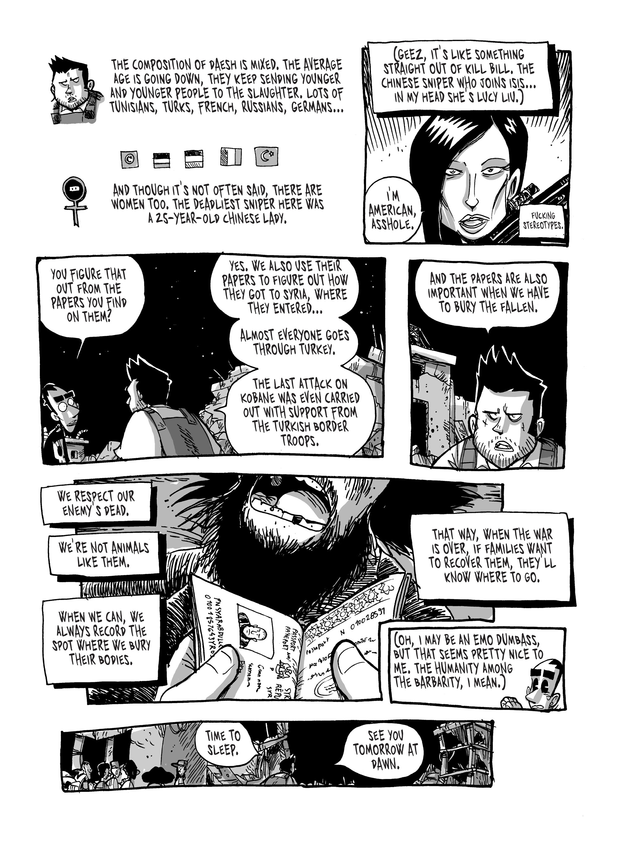 Read online Kobane Calling: Greetings From Northern Syria comic -  Issue # TPB (Part 2) - 92