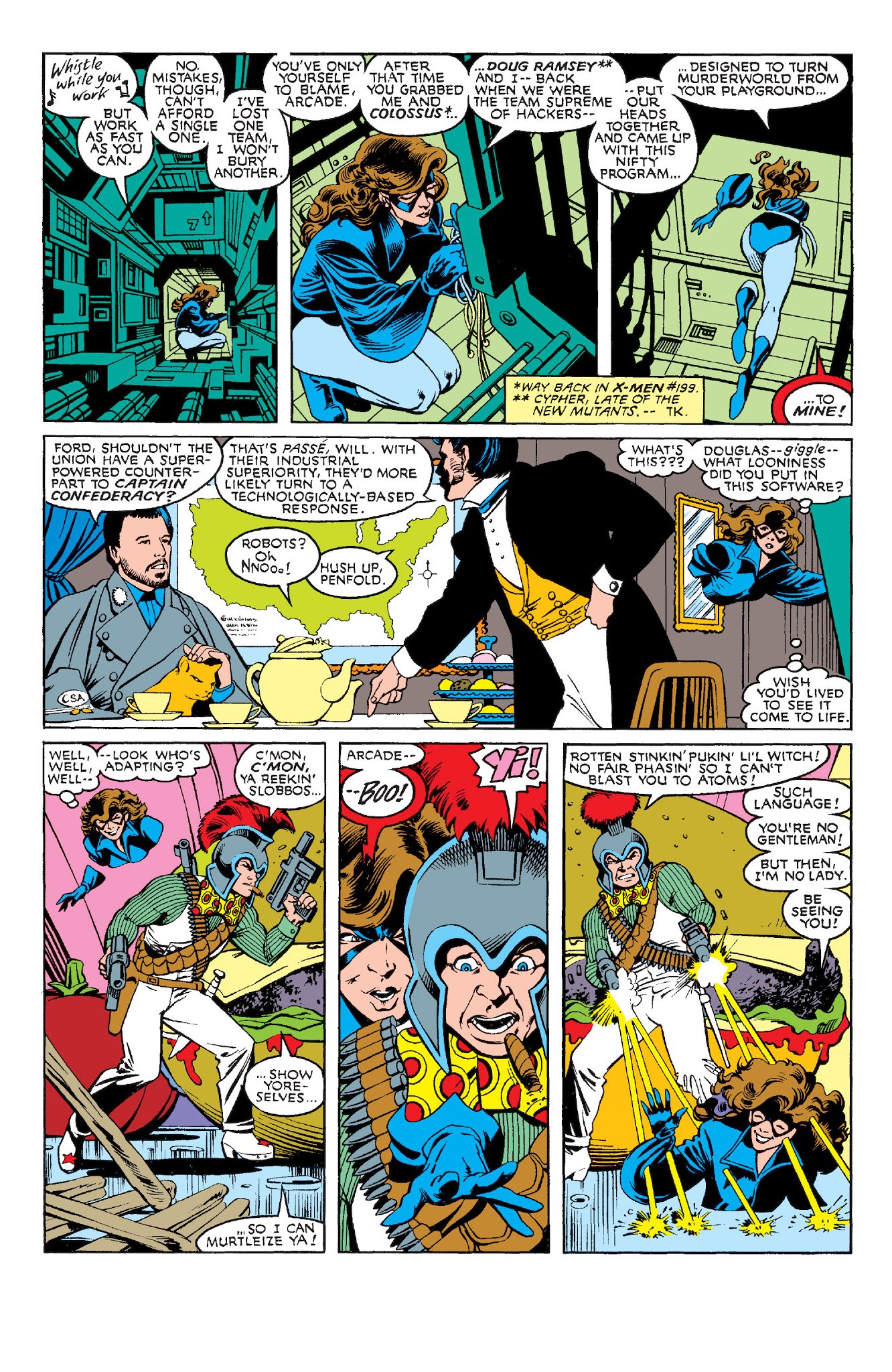 Read online Excalibur (1988) comic -  Issue # TPB 1 (Part 2) - 56