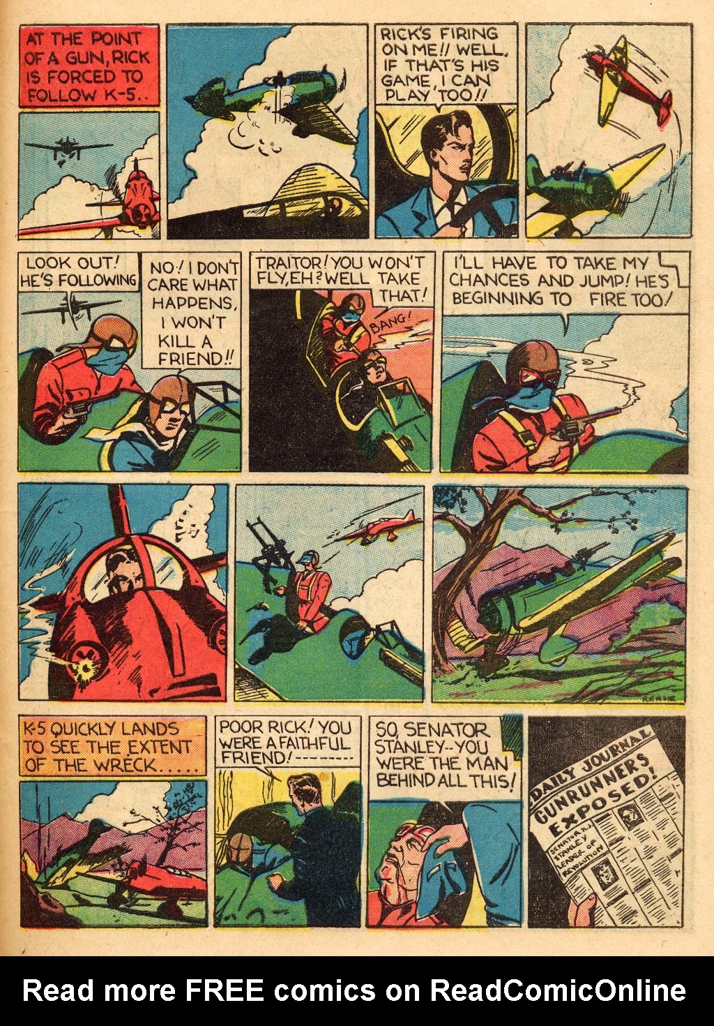 Read online The Flame comic -  Issue #2 - 56