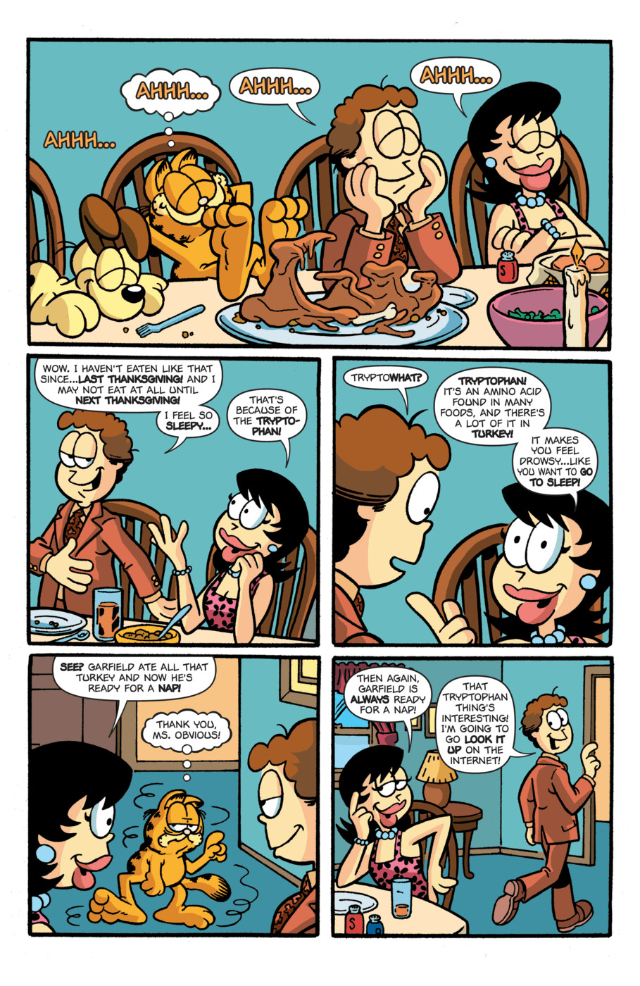 Read online Garfield comic -  Issue #7 - 17