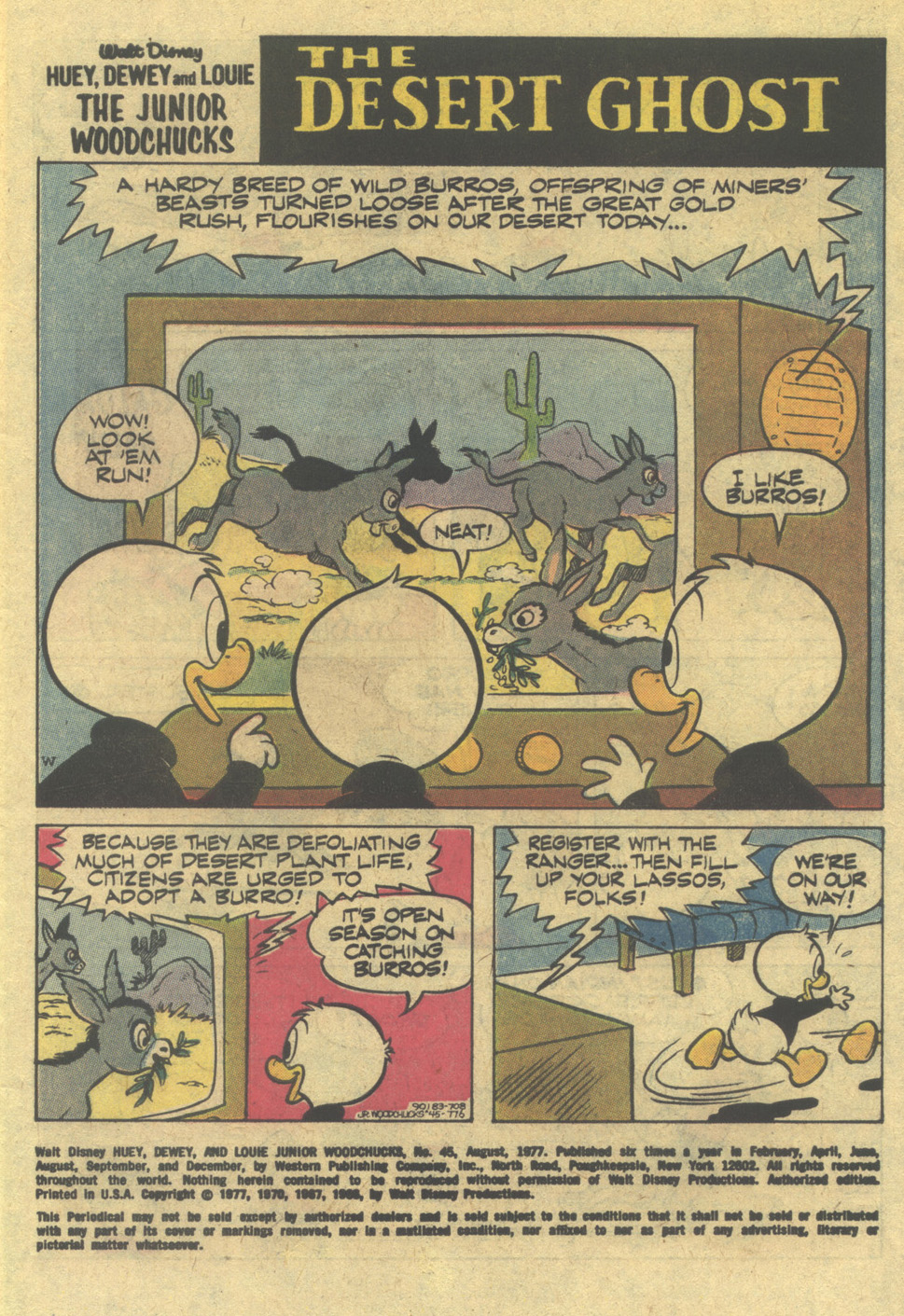 Read online Huey, Dewey, and Louie Junior Woodchucks comic -  Issue #45 - 3