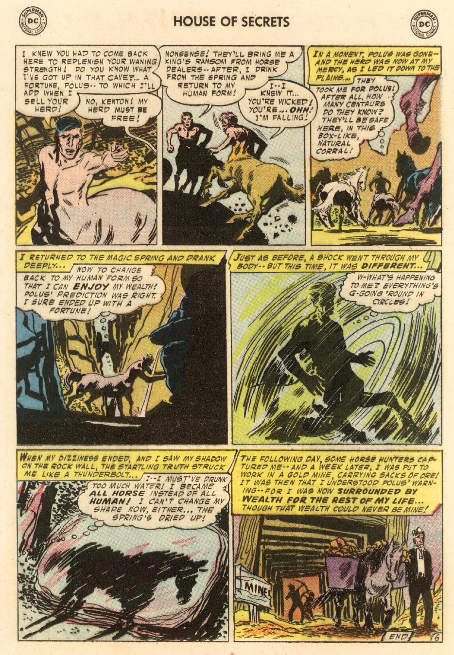 Read online House of Secrets (1956) comic -  Issue #5 - 24