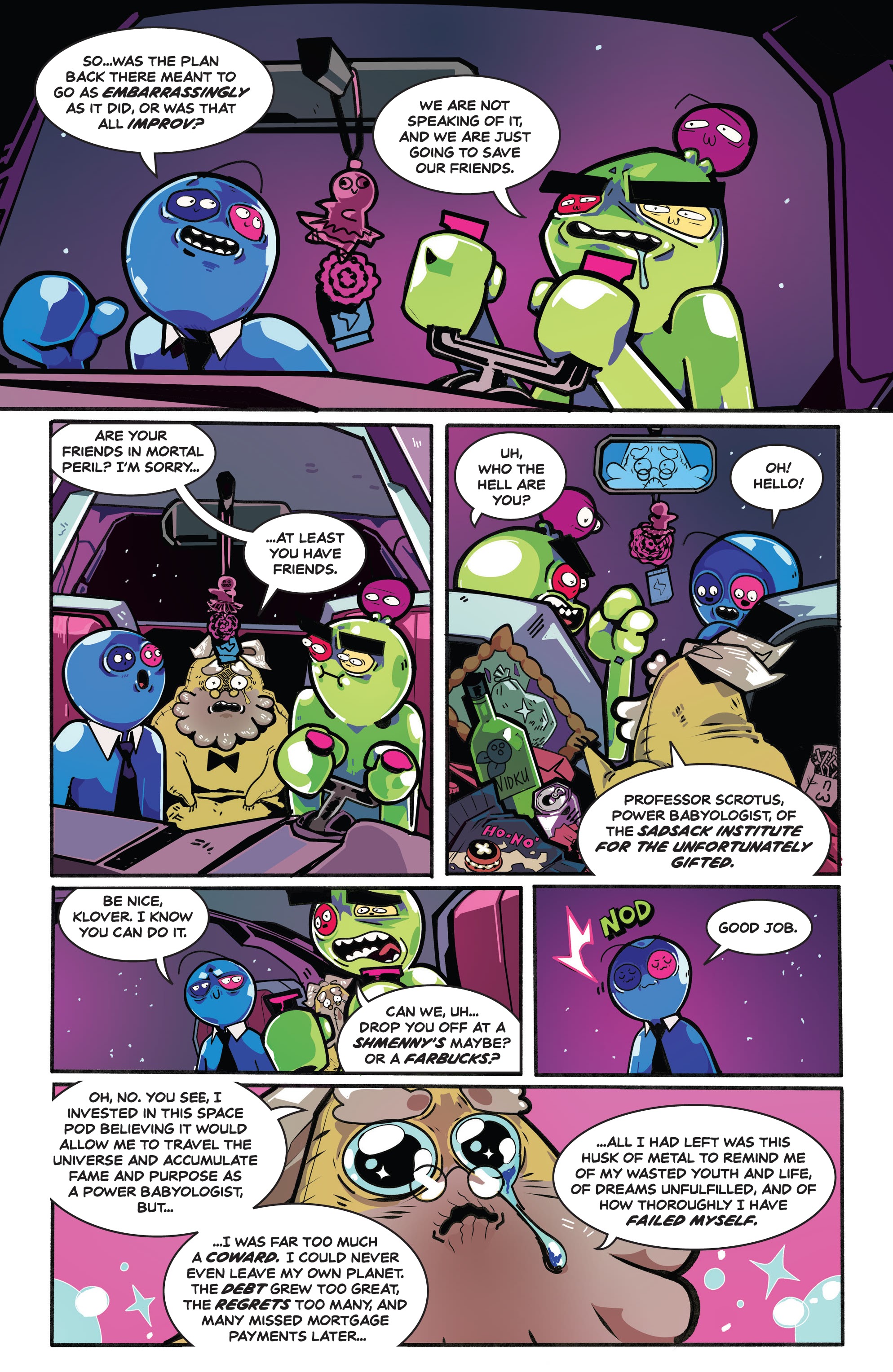 Read online Trover Saves The Universe comic -  Issue #4 - 11