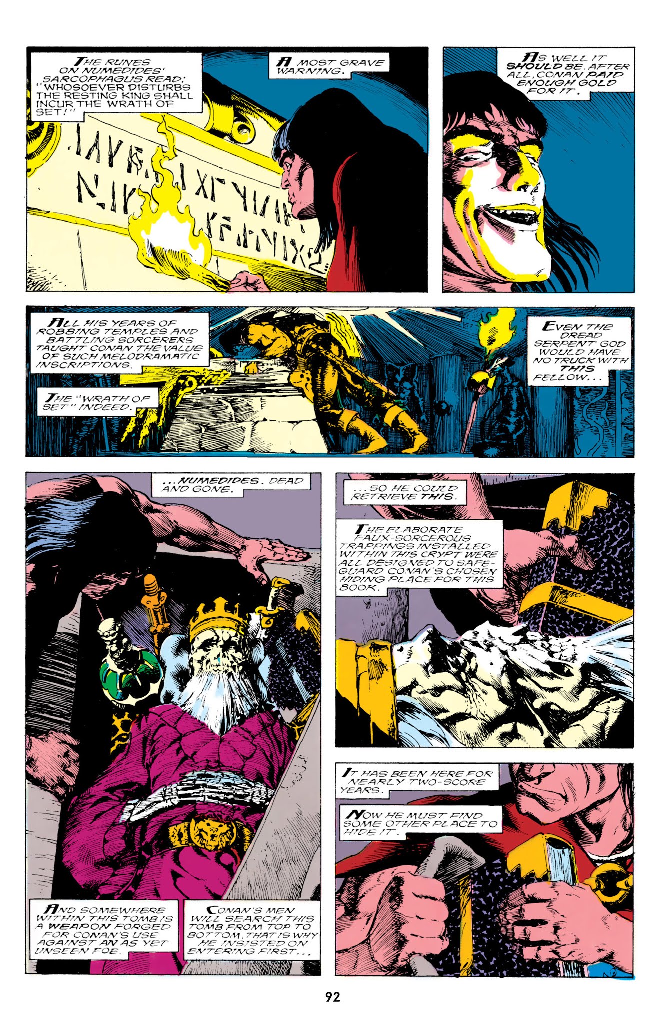 Read online The Chronicles of King Conan comic -  Issue # TPB 11 (Part 1) - 93