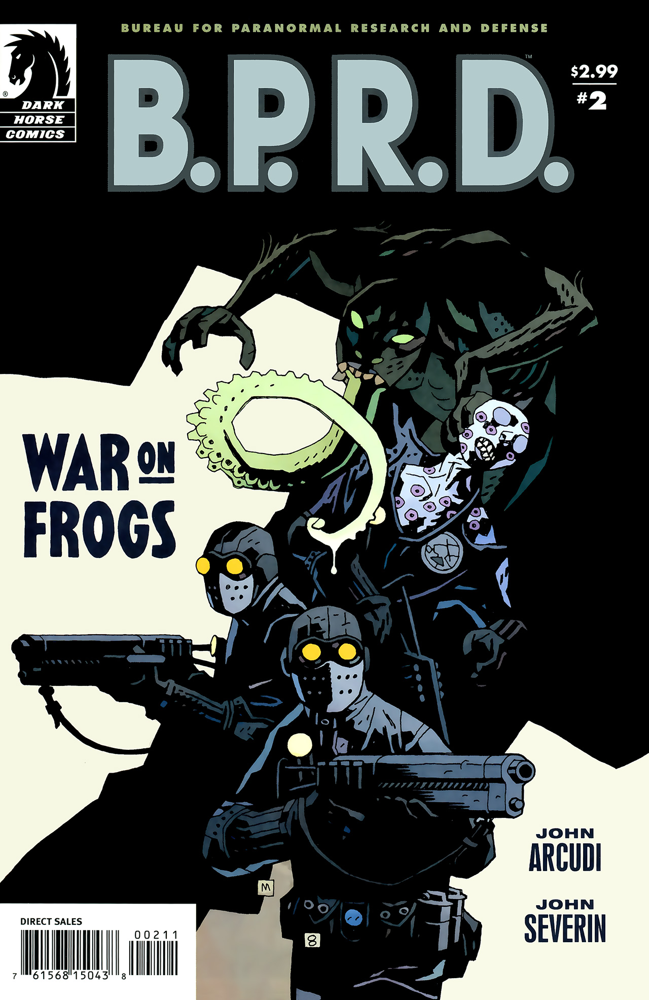 Read online B.P.R.D.: War on Frogs comic -  Issue #2 - 1