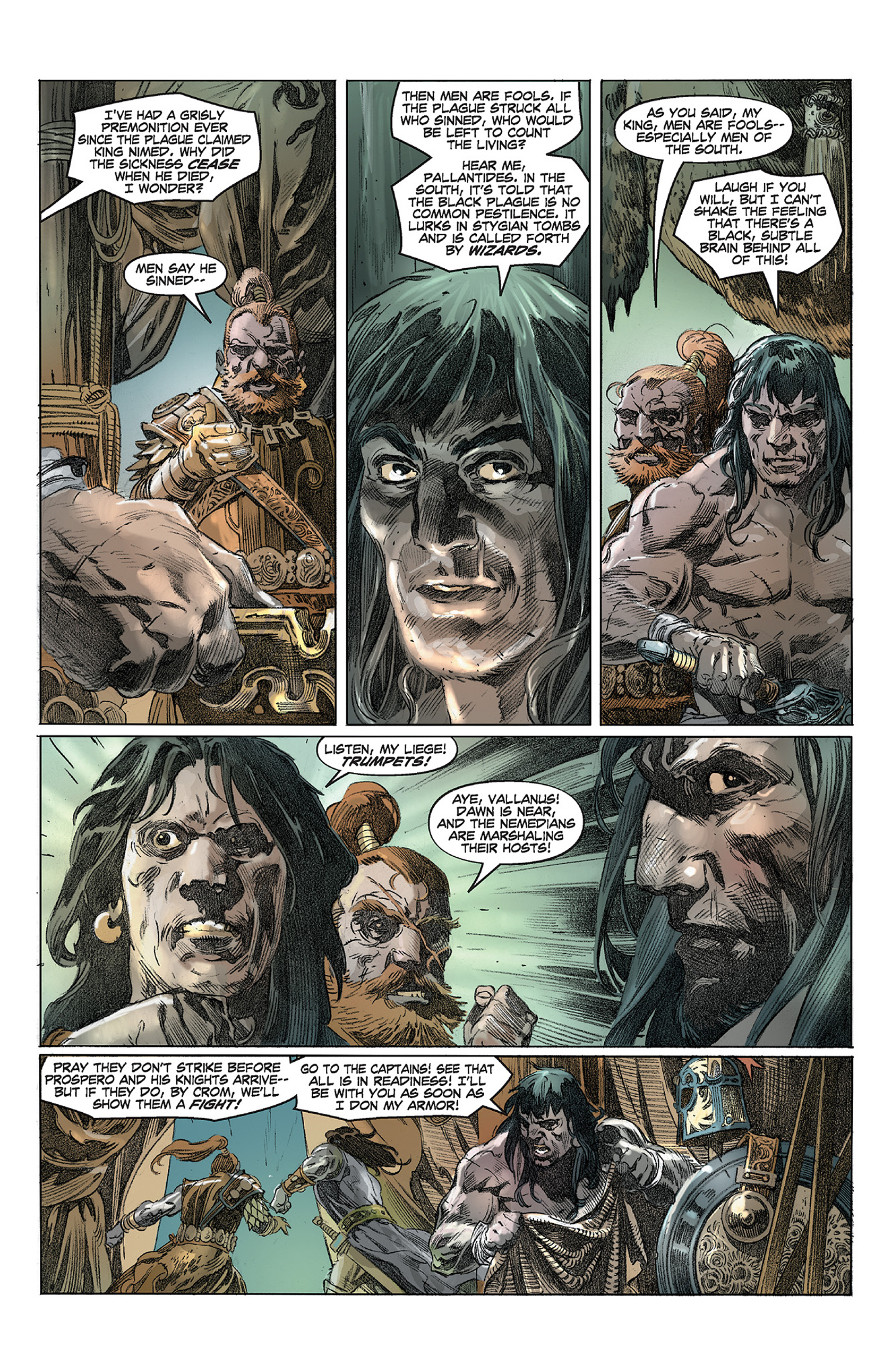 Read online King Conan: The Hour of the Dragon comic -  Issue #1 - 17