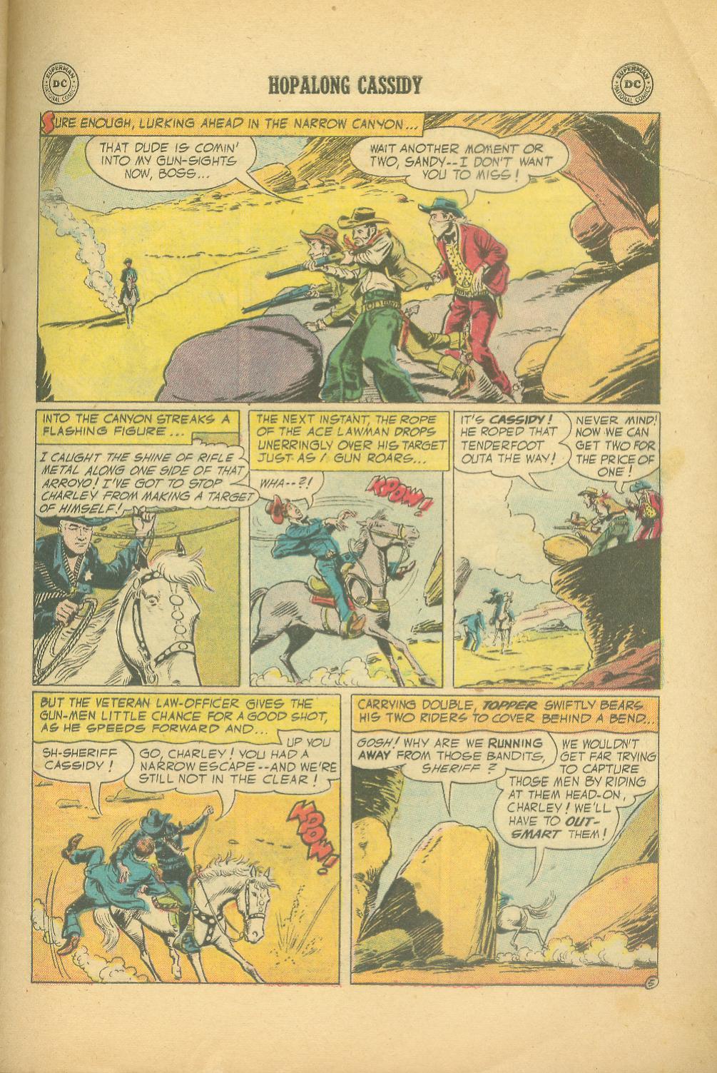 Read online Hopalong Cassidy comic -  Issue #106 - 29