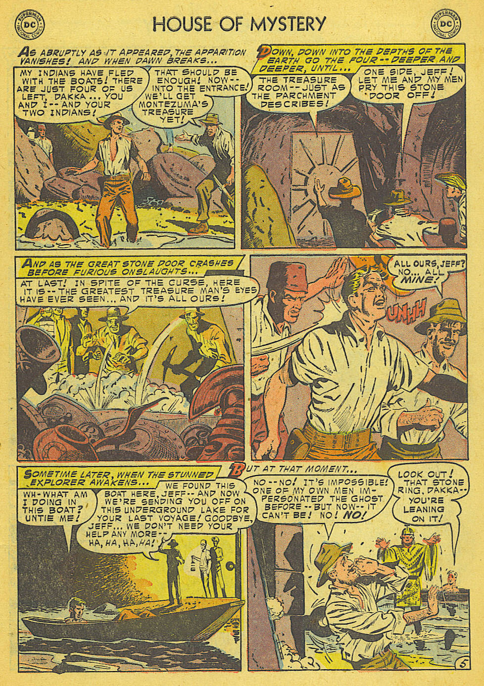 Read online House of Mystery (1951) comic -  Issue #36 - 7