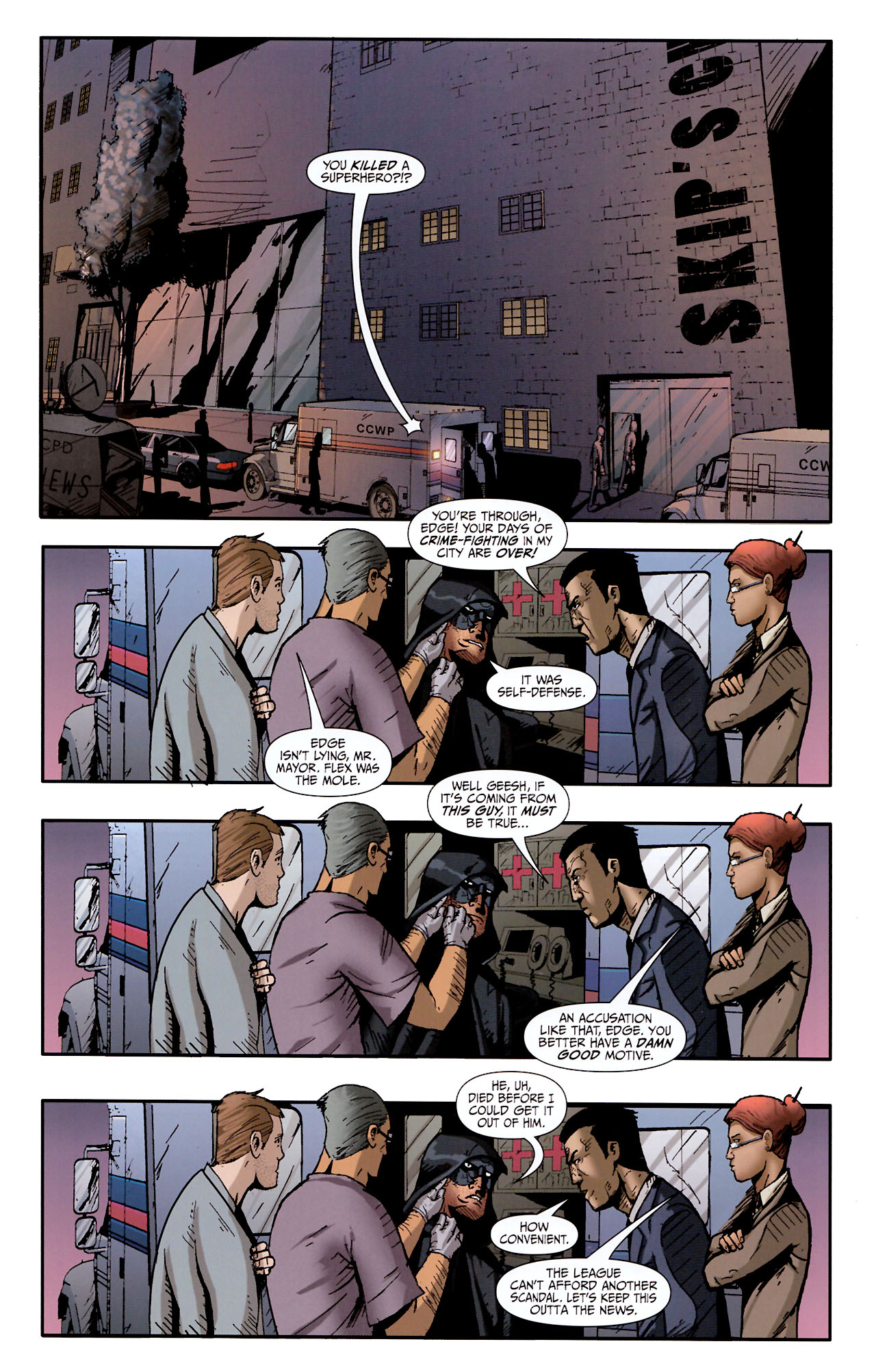 Read online Caped comic -  Issue #3 - 18
