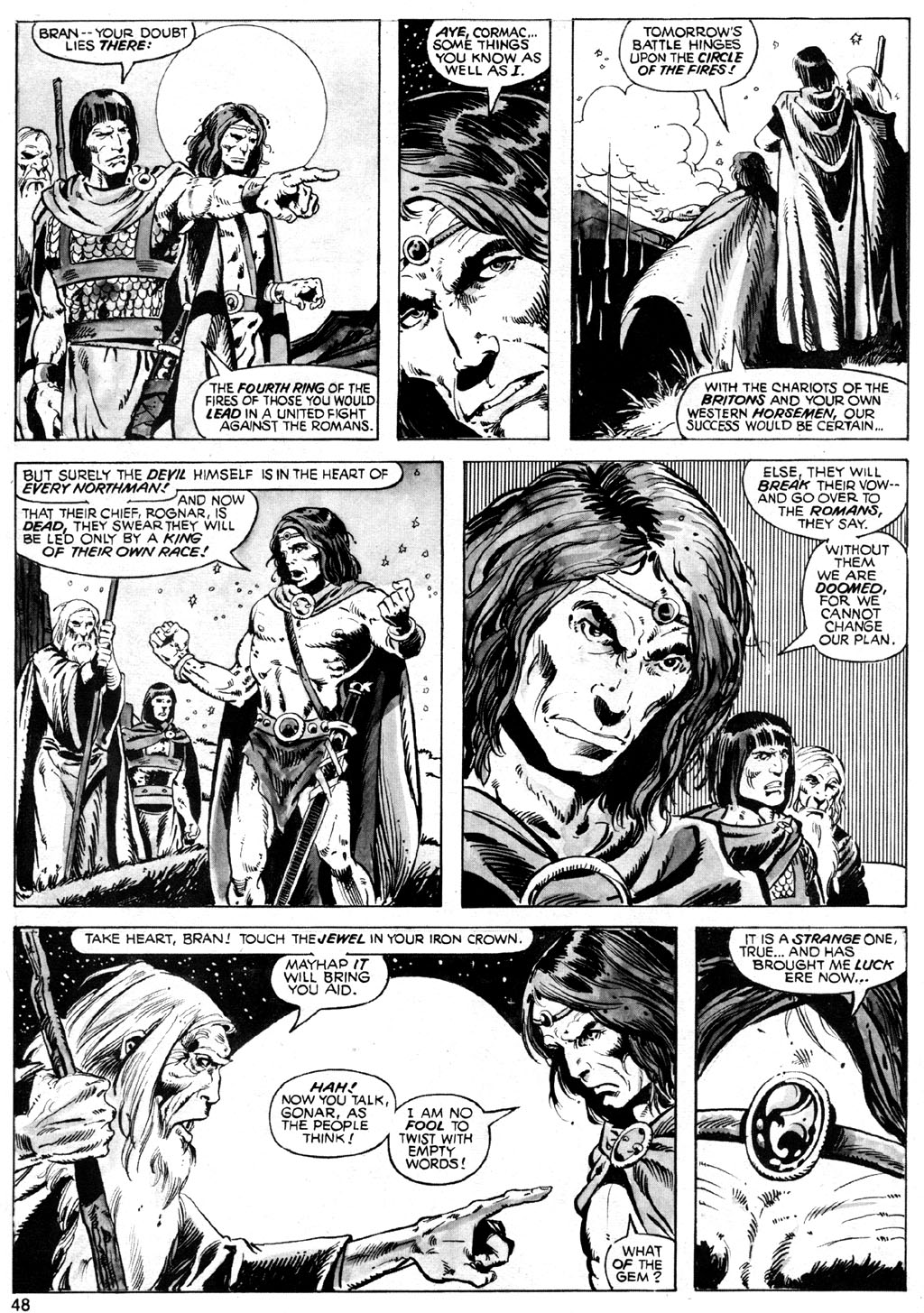 Read online The Savage Sword Of Conan comic -  Issue #42 - 48