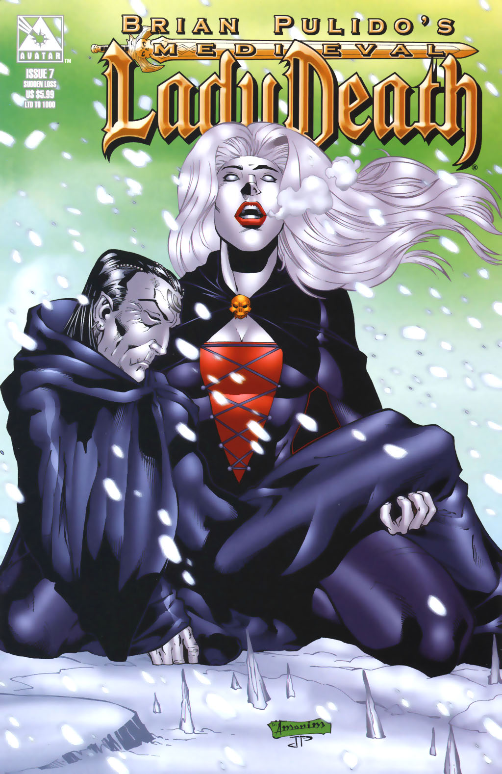 Read online Brian Pulido's Medieval Lady Death comic -  Issue #7 - 1