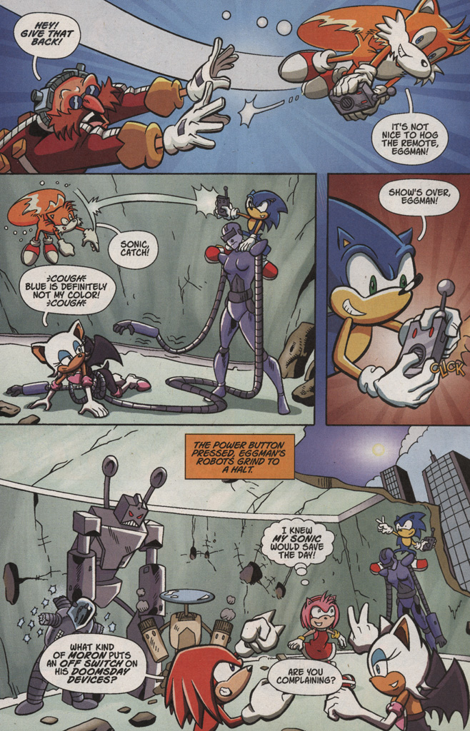 Read online Sonic X comic -  Issue #4 - 32