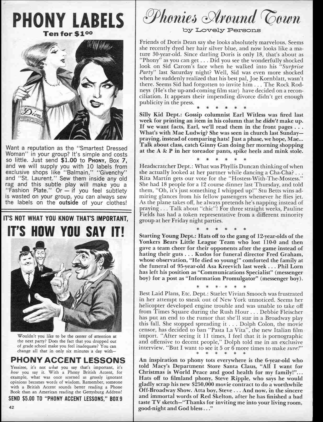 Read online MAD comic -  Issue #92 - 44