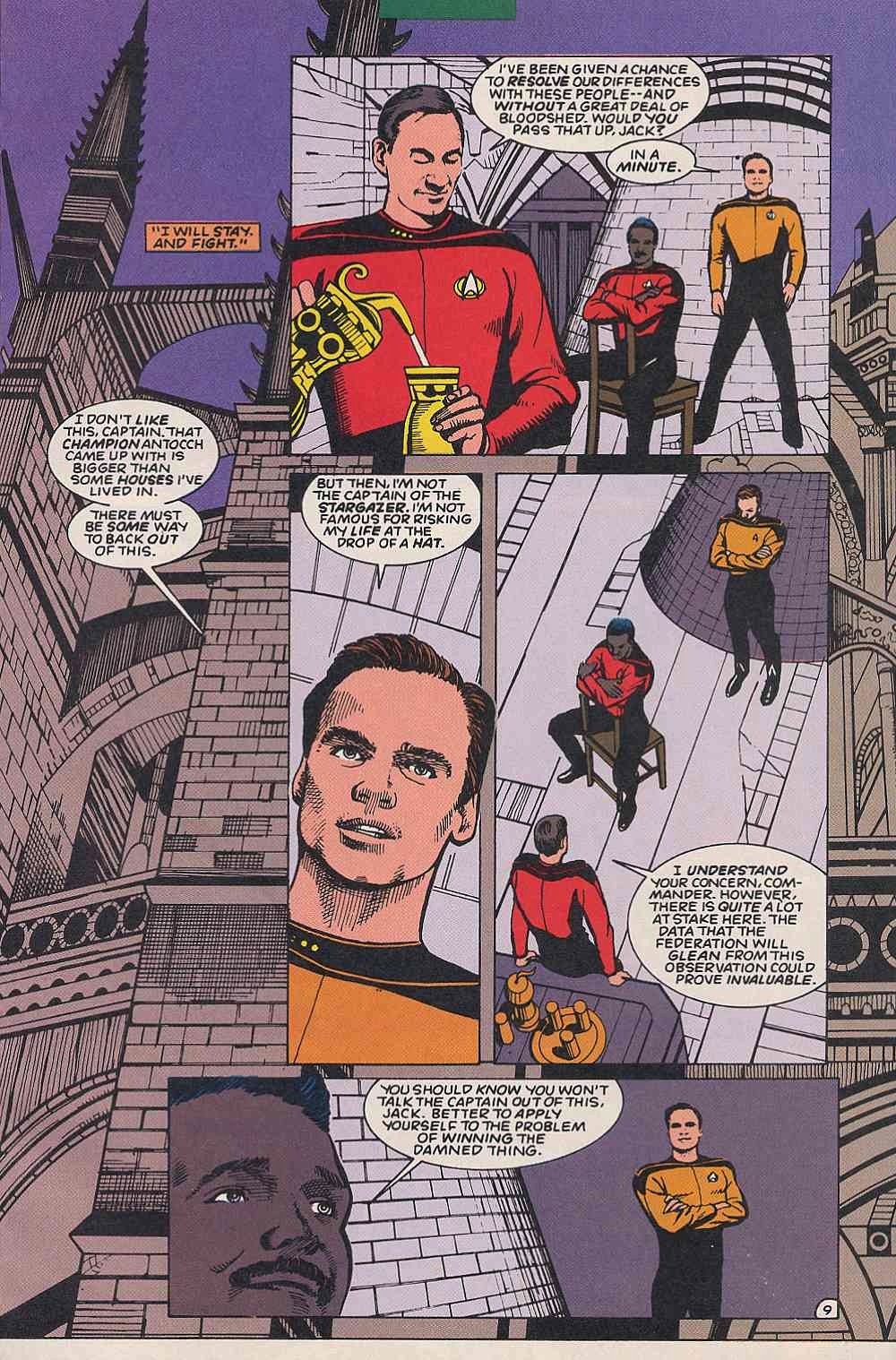Read online Star Trek: The Next Generation (1989) comic -  Issue #59 - 9