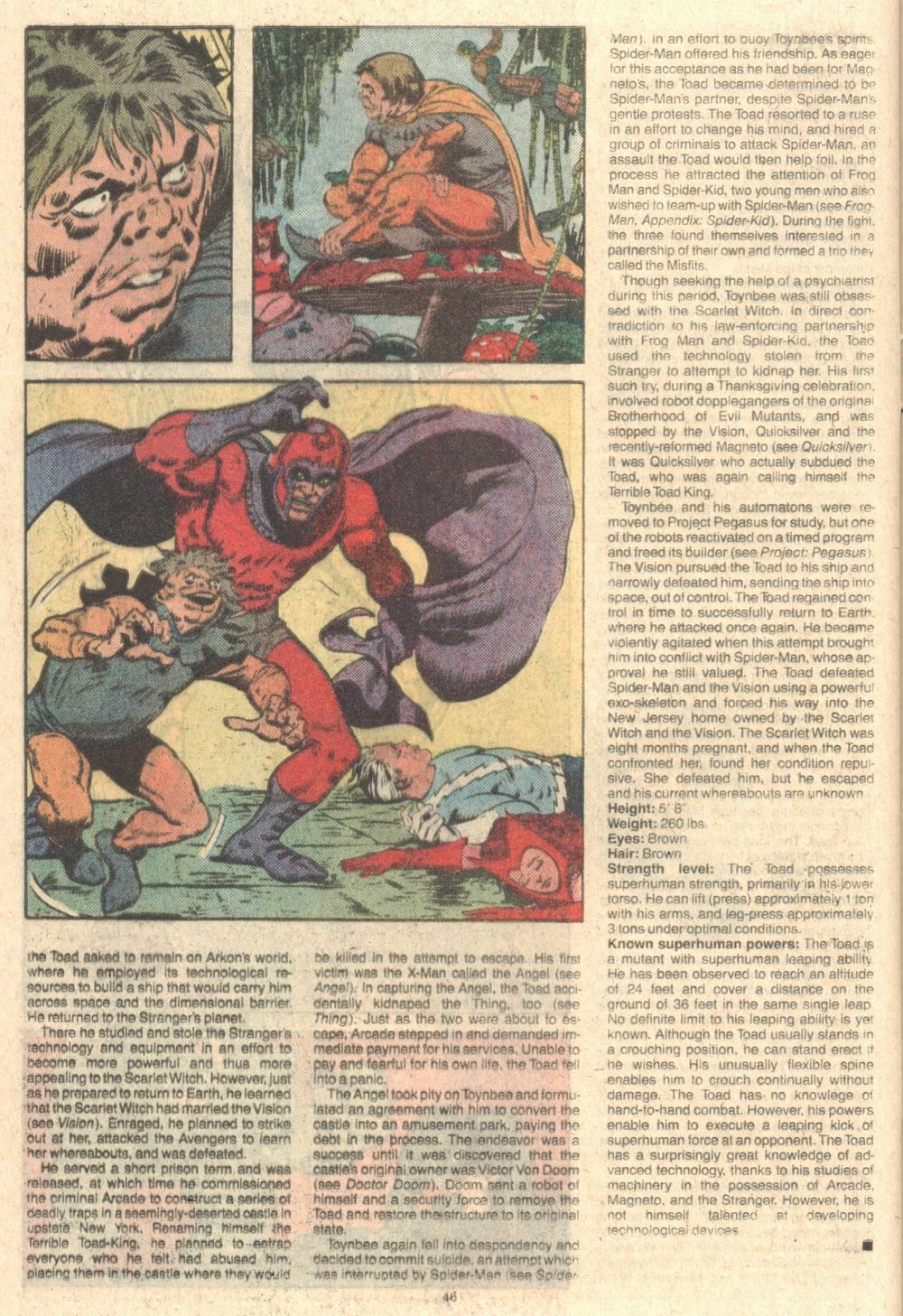 Read online The Official Handbook of the Marvel Universe Deluxe Edition comic -  Issue #13 - 48