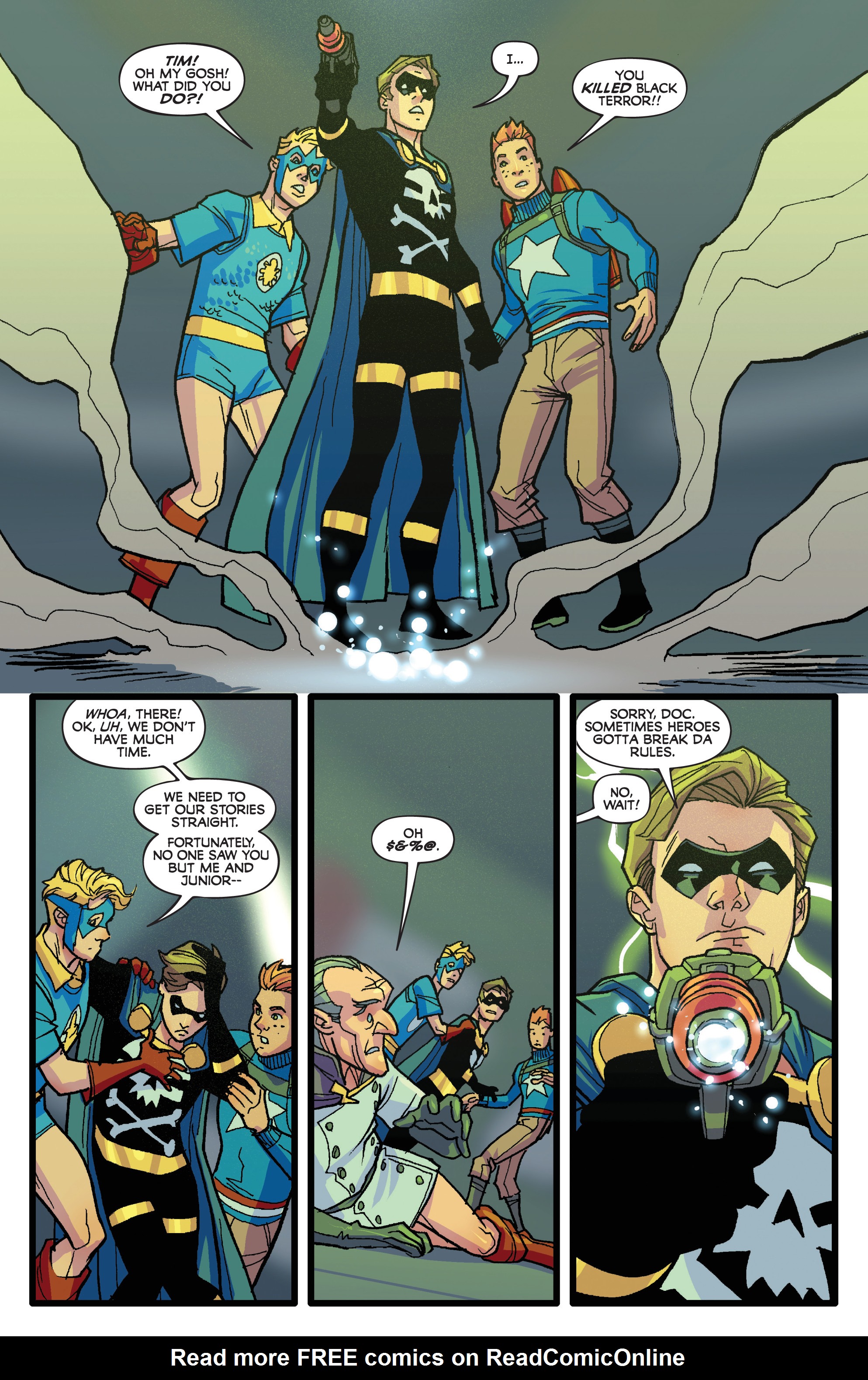 Read online Project Superpowers: Hero Killers comic -  Issue #1 - 23