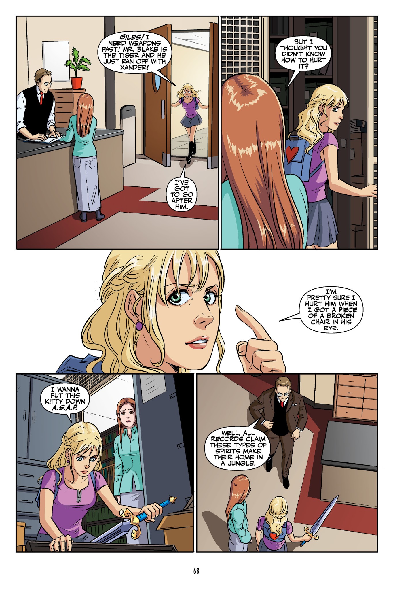 Read online Buffy: The High School Years comic -  Issue # TPB 2 - 68