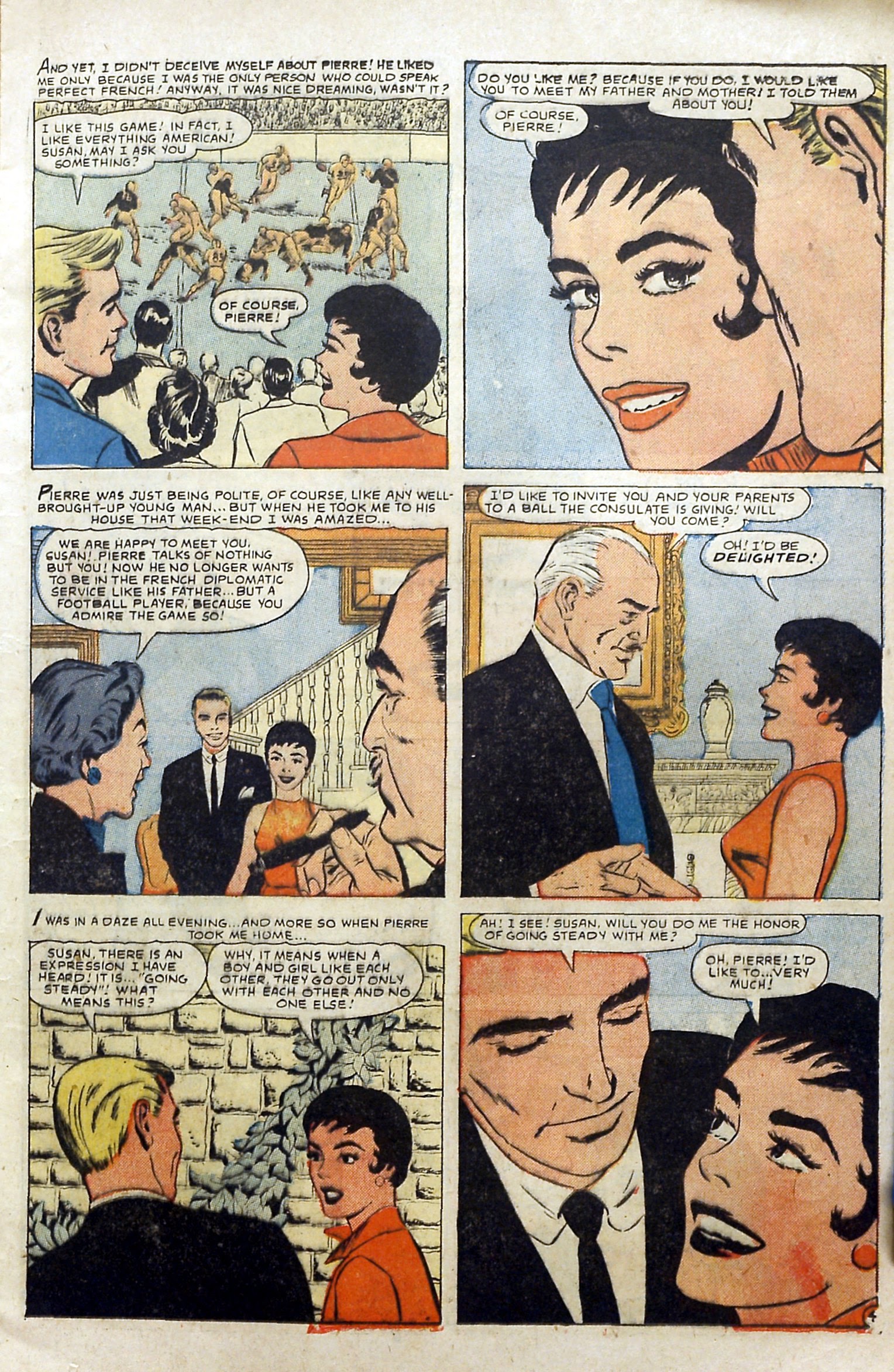 Read online Love Romances comic -  Issue #76 - 13