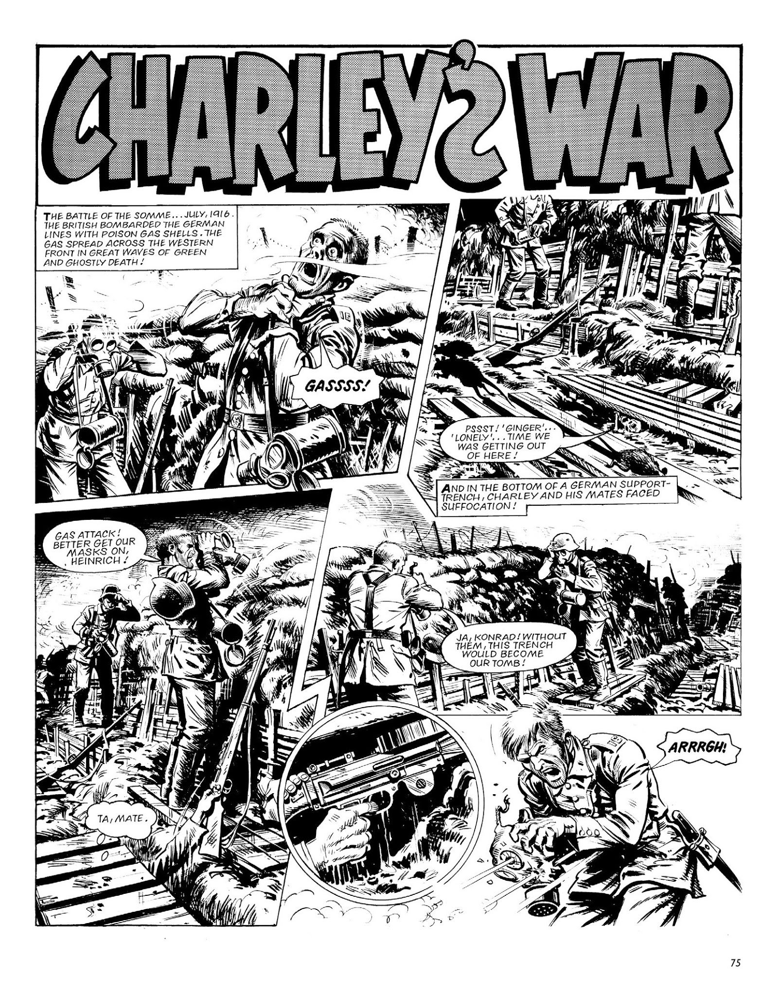 Read online Charley's War: The Definitive Collection comic -  Issue # TPB - 75